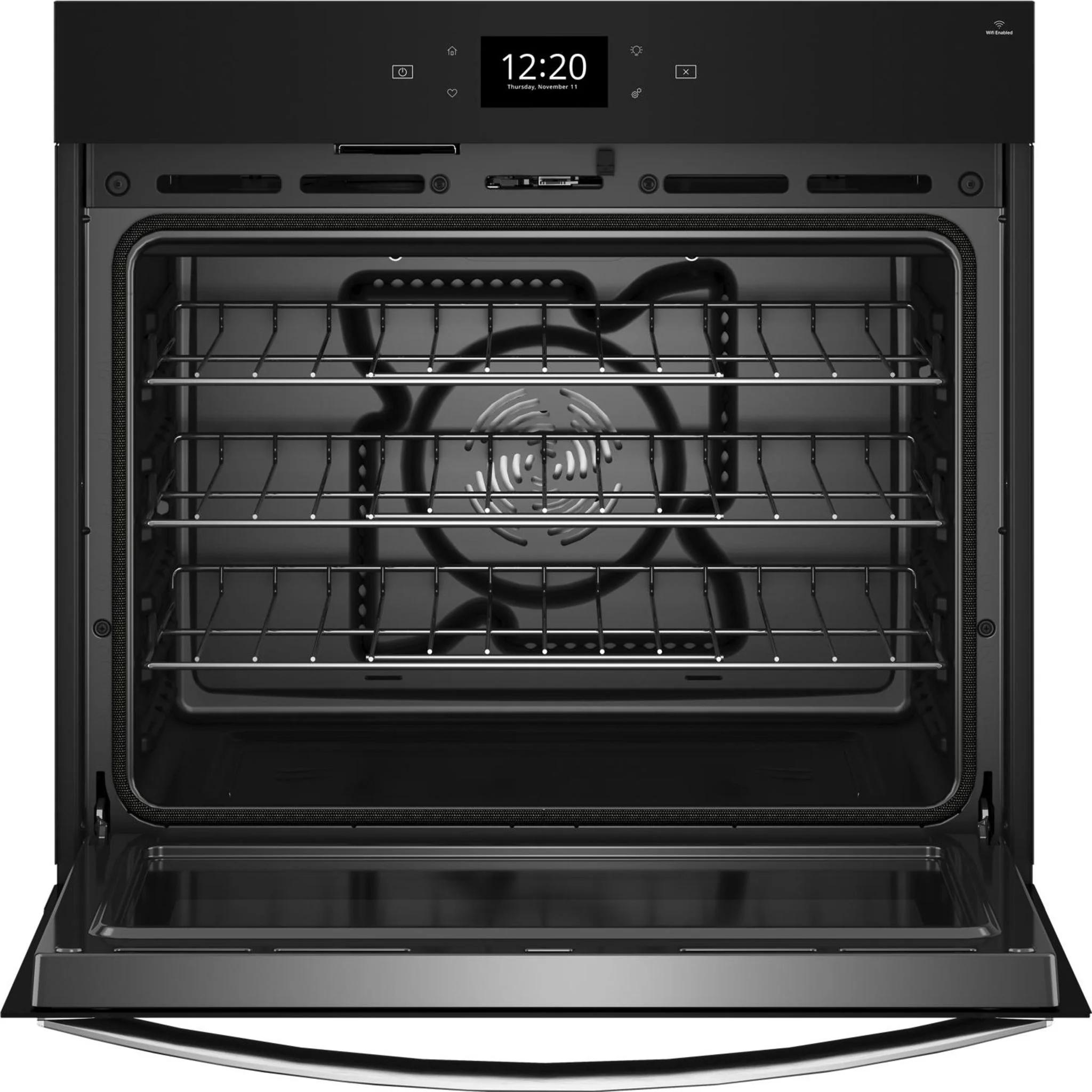Whirlpool 4.3 Cu. Ft. Single Smart Wall Oven with Air Fry -Fingerprint Resistant Stainless Steel (WOES7027PZ) - Image 14