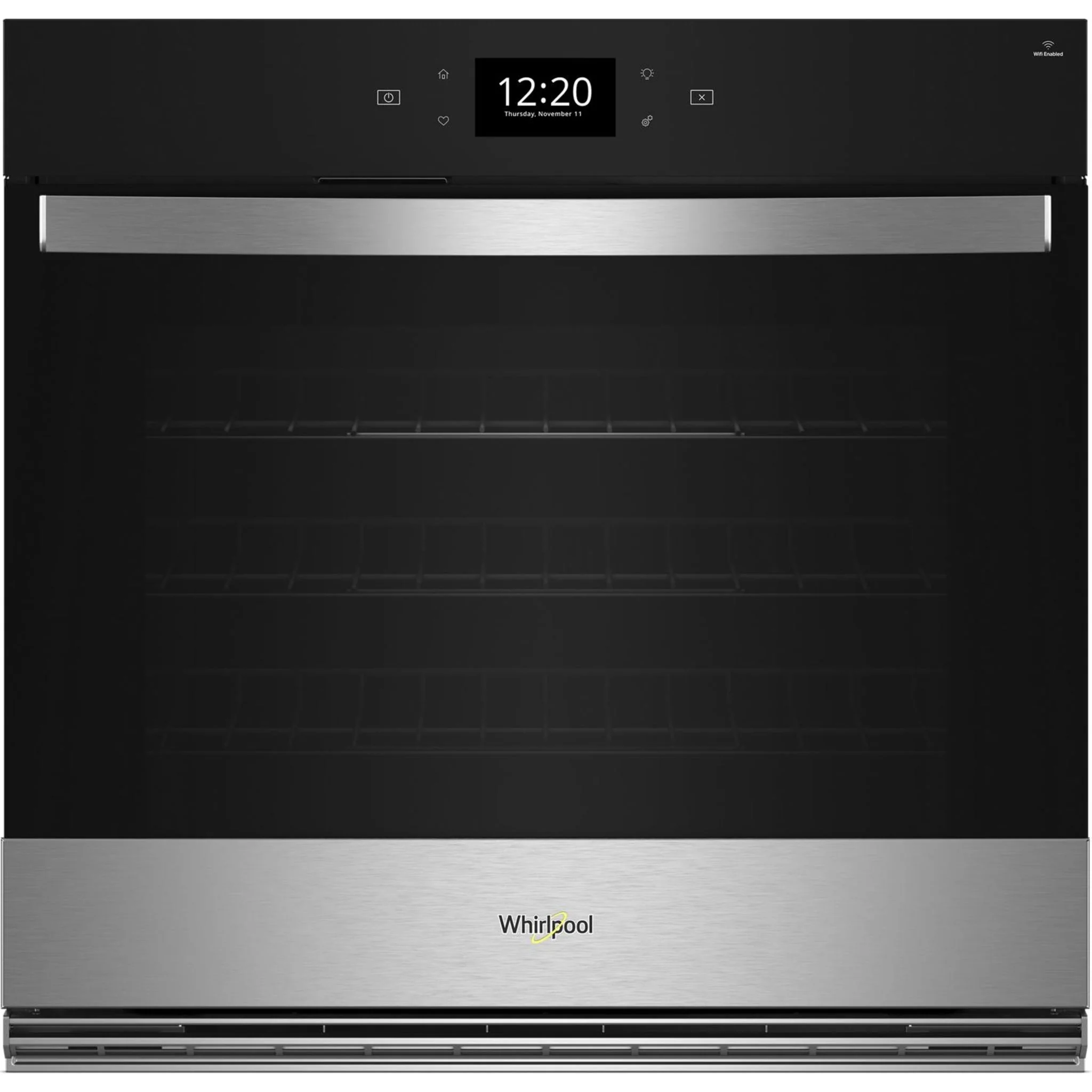 Whirlpool 4.3 Cu. Ft. Single Smart Wall Oven with Air Fry -Fingerprint Resistant Stainless Steel (WOES7027PZ) - Image 3