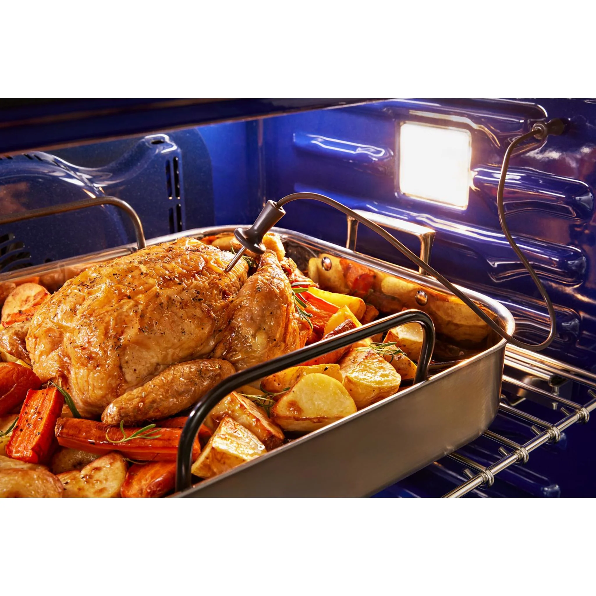 KitchenAid 30" Double Wall Oven with Air Fry Mode - White (KOED530PWH) - Image 2
