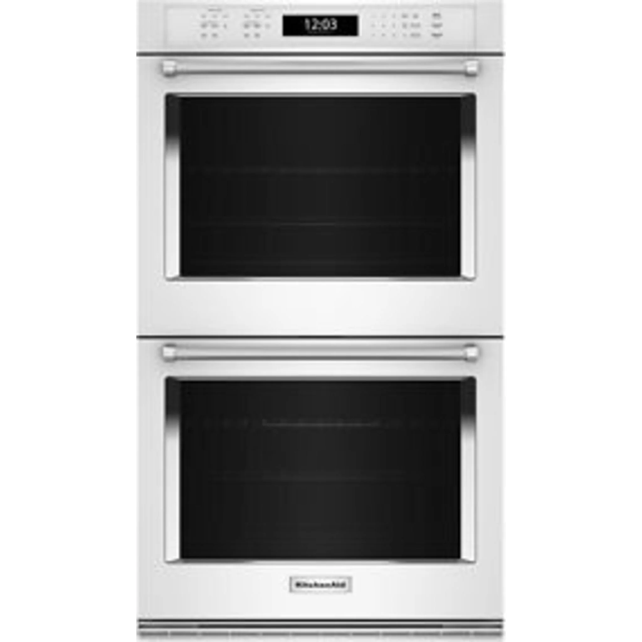 KitchenAid 30" Double Wall Oven with Air Fry Mode - White (KOED530PWH) - Image 3