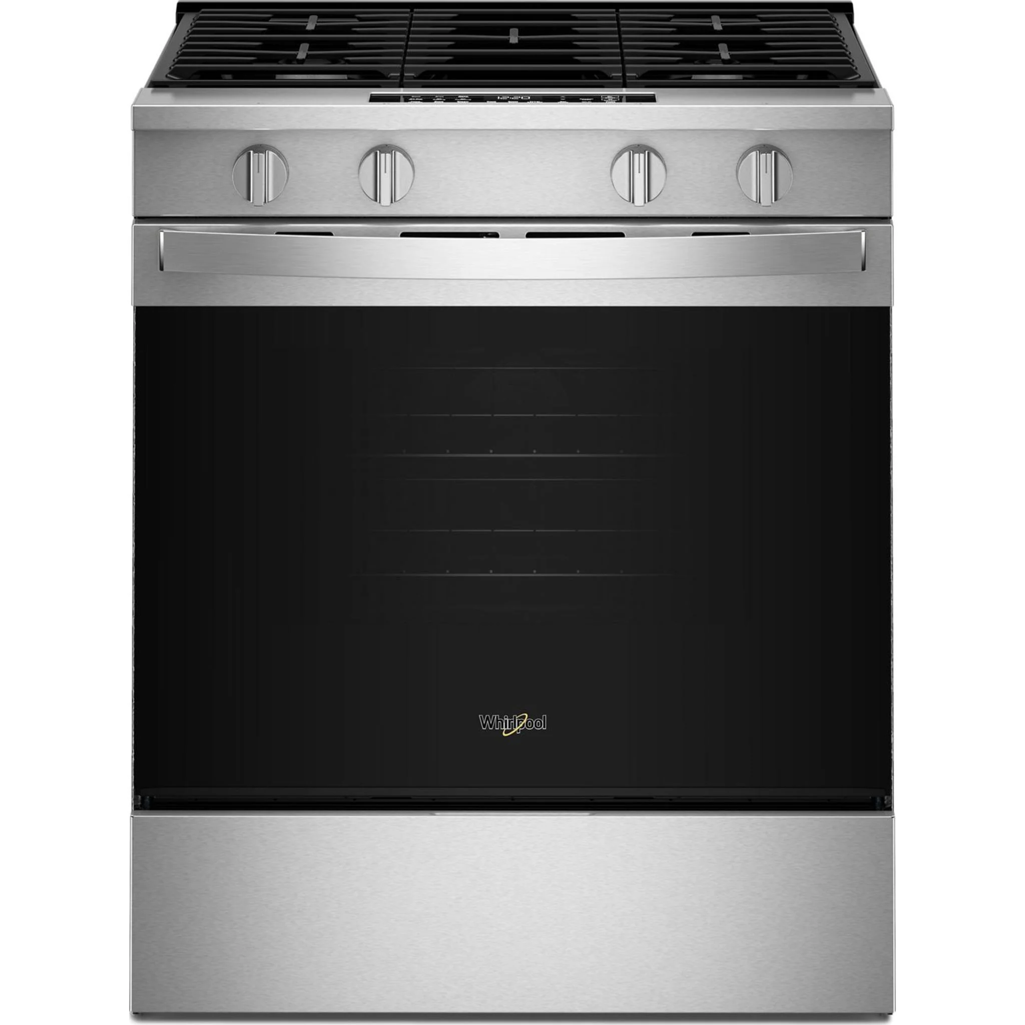 Whirlpool 30-inch Gas Smart Range with Air Cooking Technology and Steam Clean - Fingerprint Resistant Stainless Steel (WSGS4530TZ)