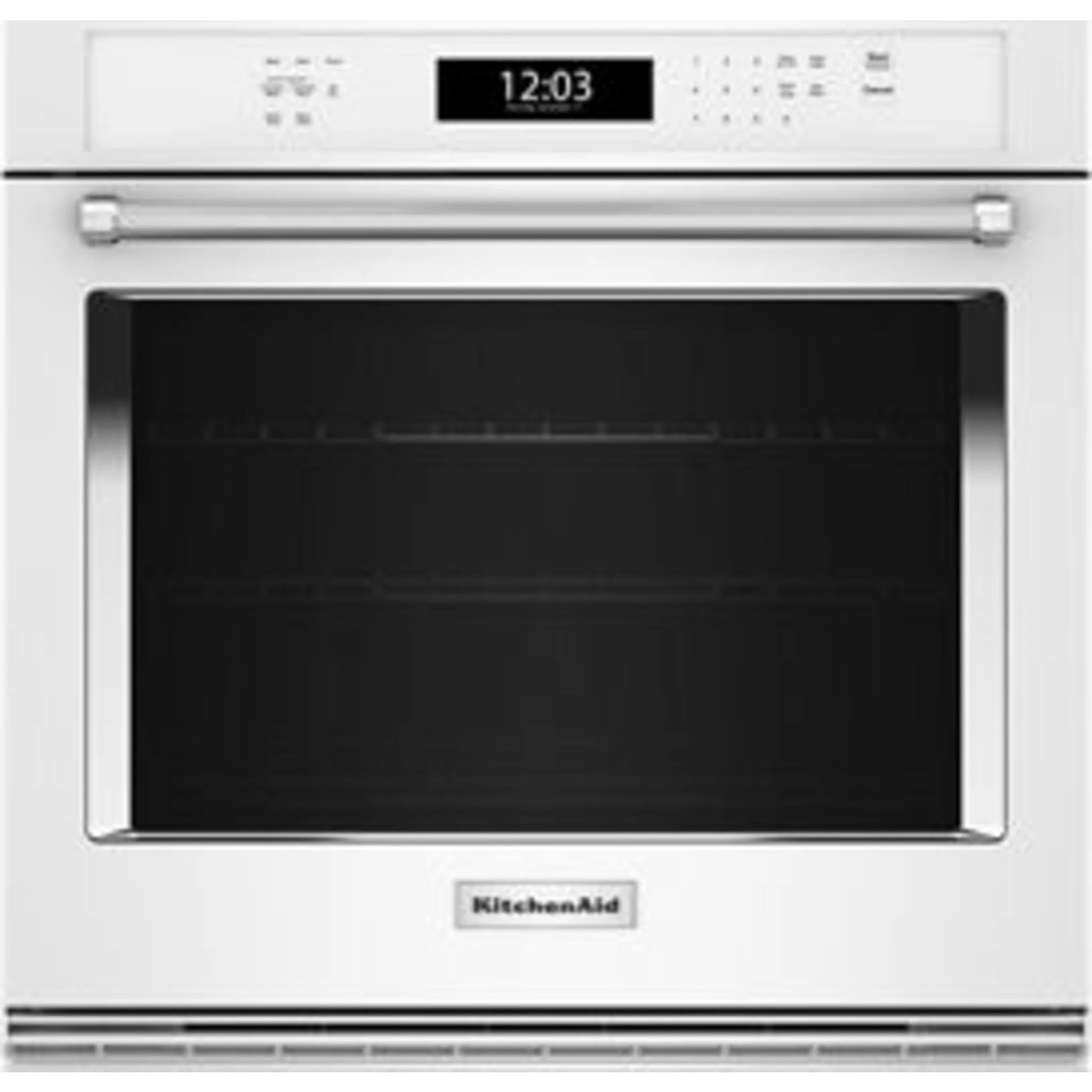 KitchenAid 30" Single Wall Oven with Air Fry Mode - White (KOES530PWH) - Image 3