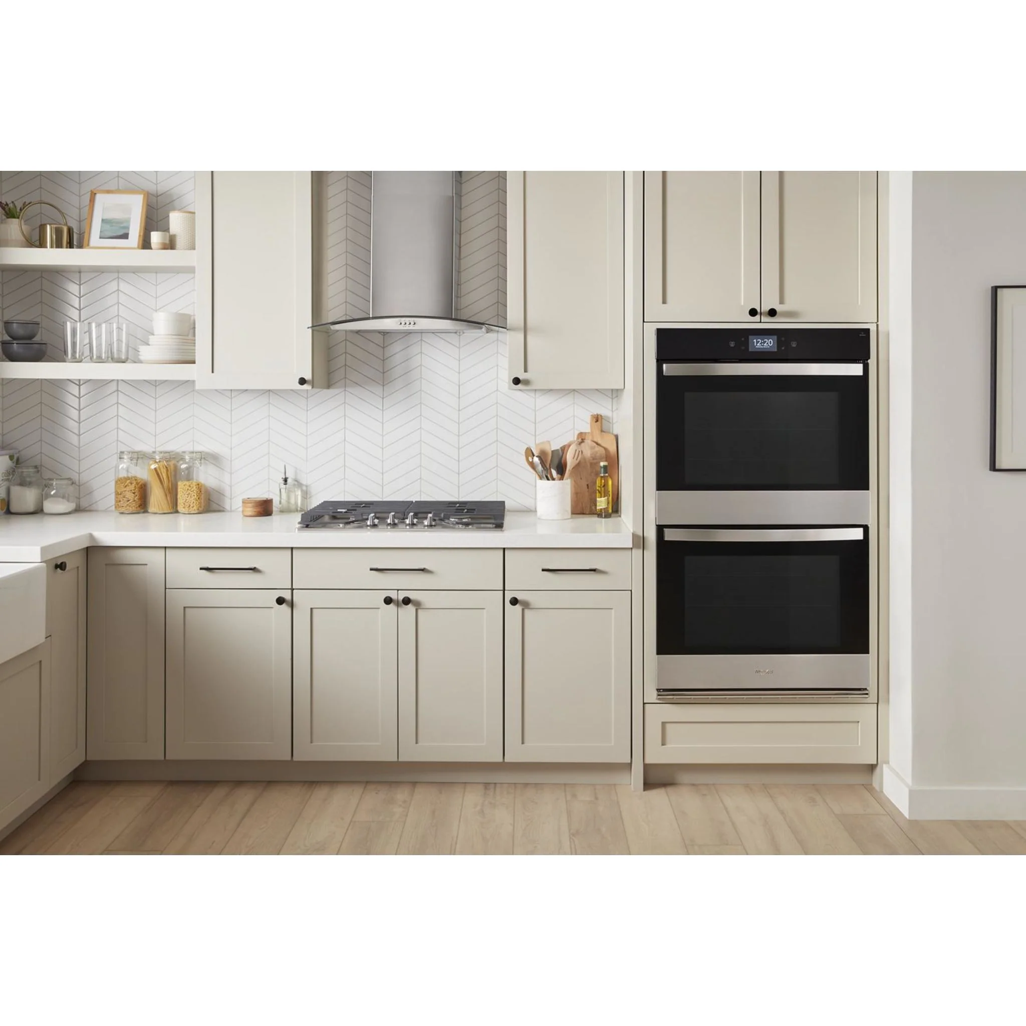 Whirlpool 10.0 Cu. Ft. Double Smart Wall Oven with Air Fry -Fingerprint Resistant Stainless Steel (WOED7030PZ) - Image 7