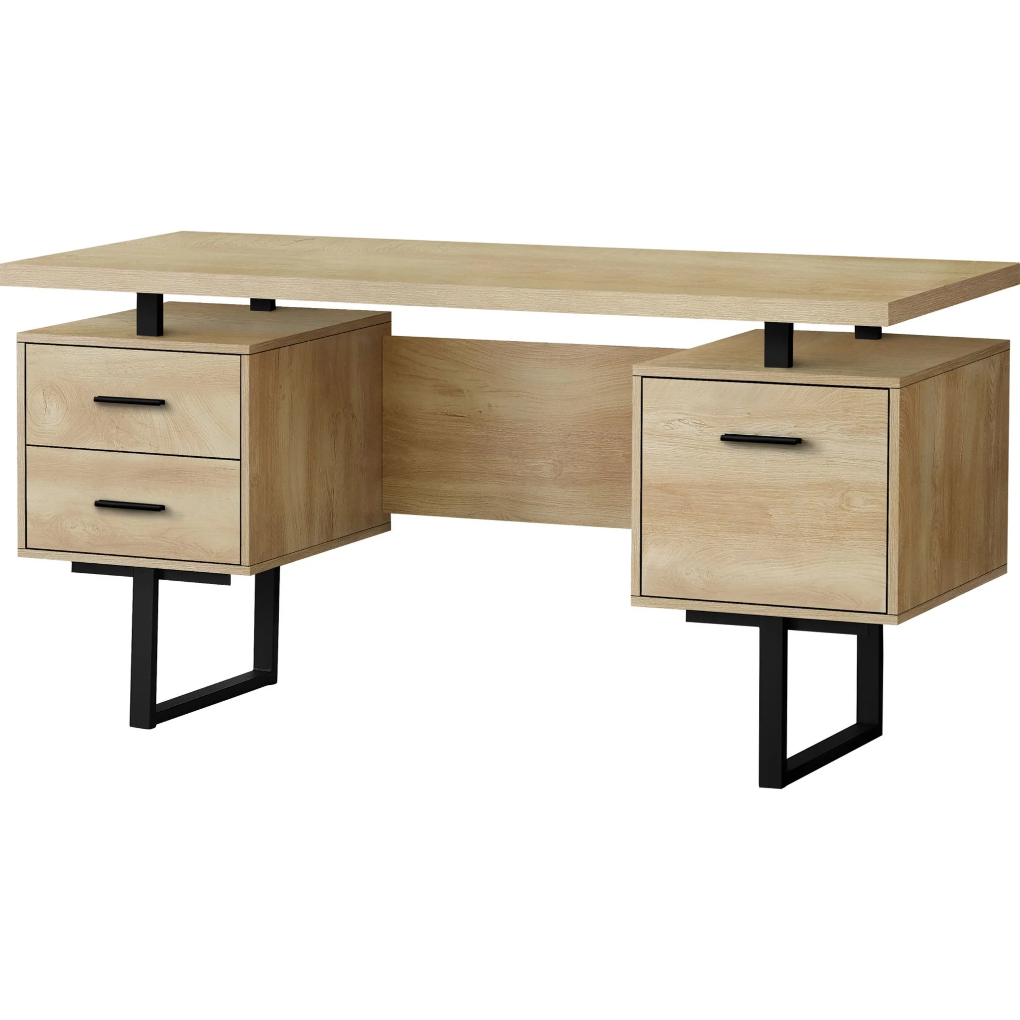 60" Desk - Natural