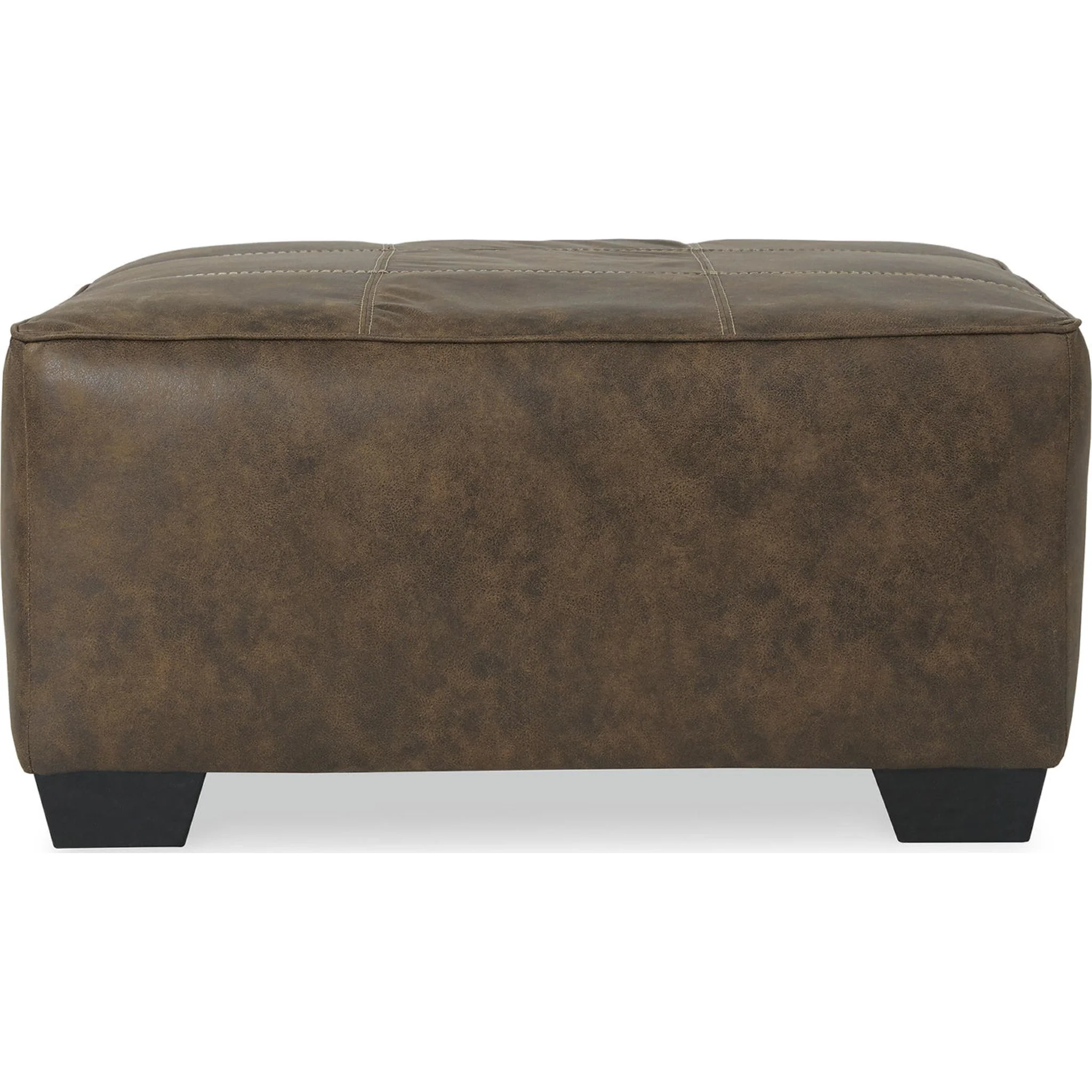 Abalone Oversized Accent Ottoman - Chocolate - Image 13