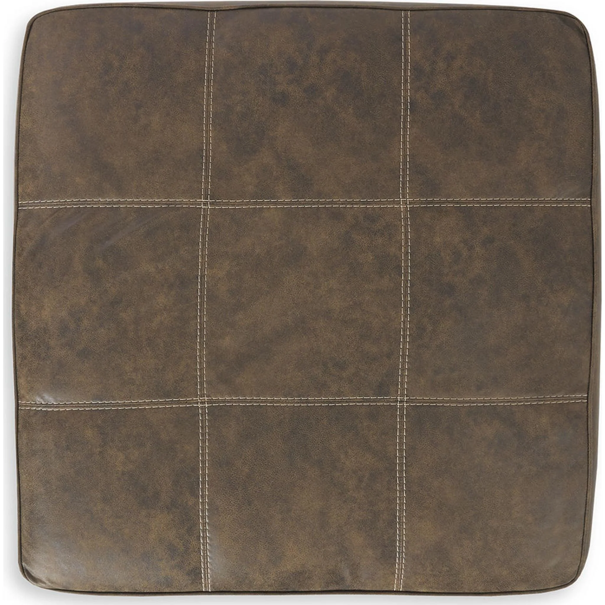 Abalone Oversized Accent Ottoman - Chocolate - Image 15