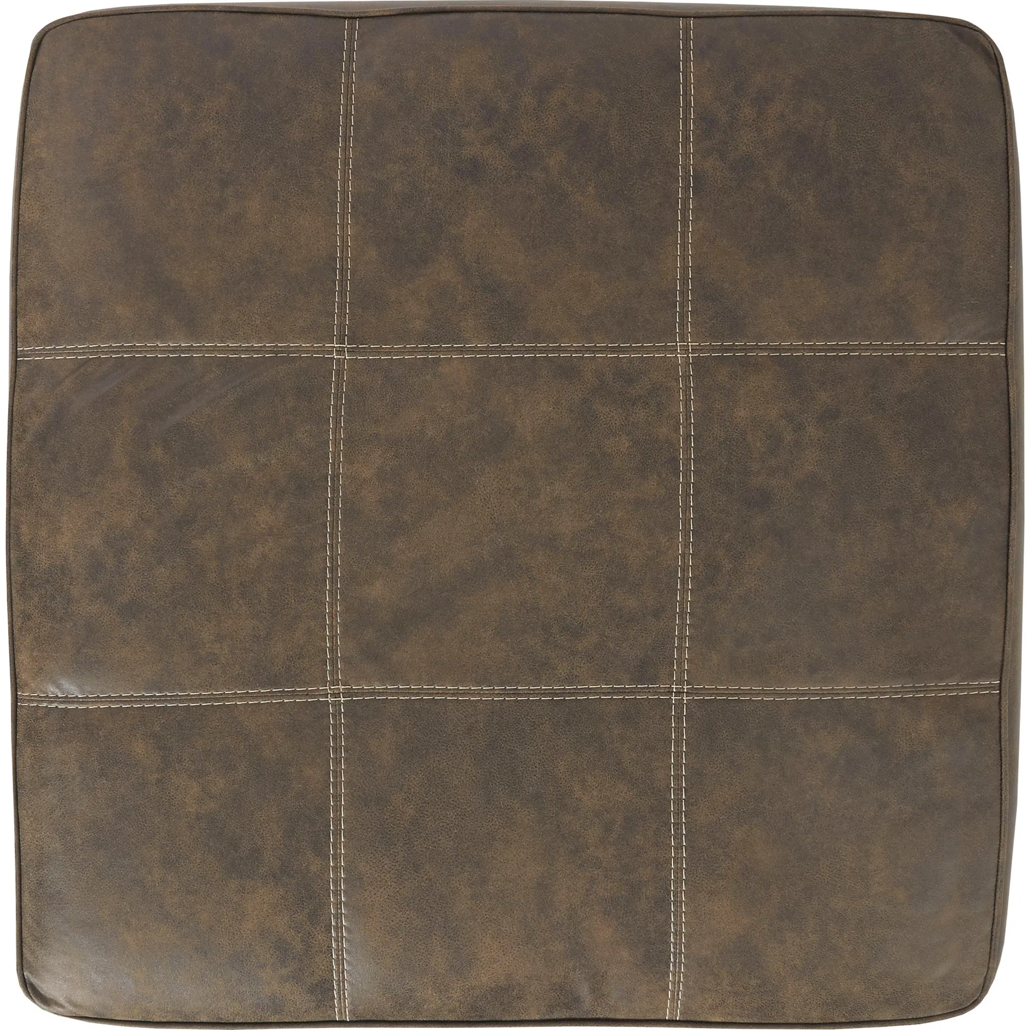 Abalone Oversized Accent Ottoman - Chocolate - Image 5