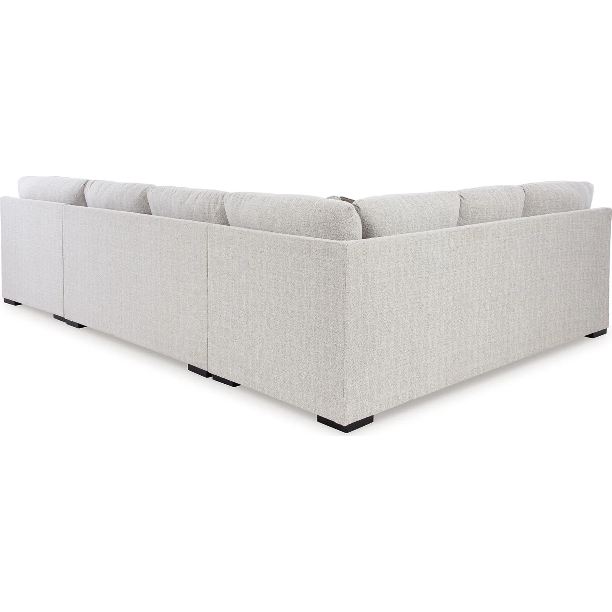 Abbeyline 3 Piece Sectional - Stone - Image 3