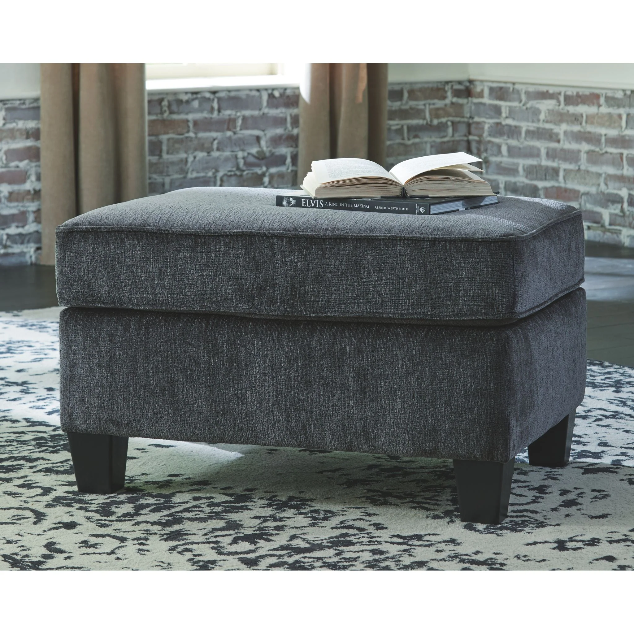 Abinger Ottoman - Smoke - Image 2