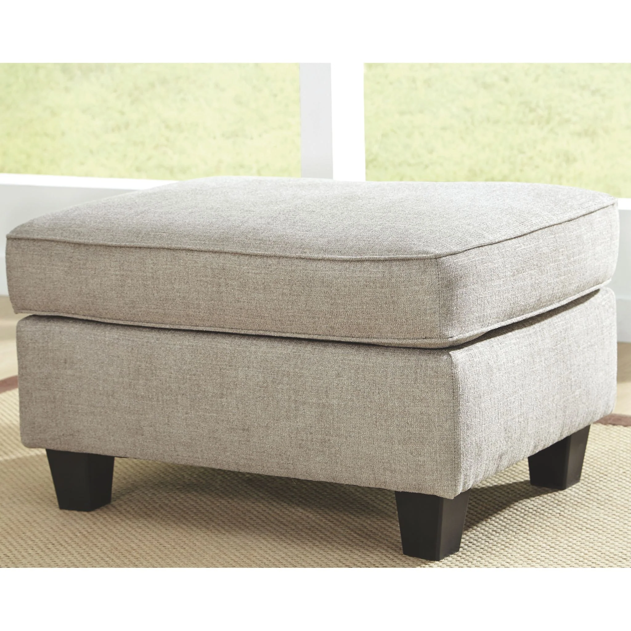Abney Ottoman - Driftwood - Image 2