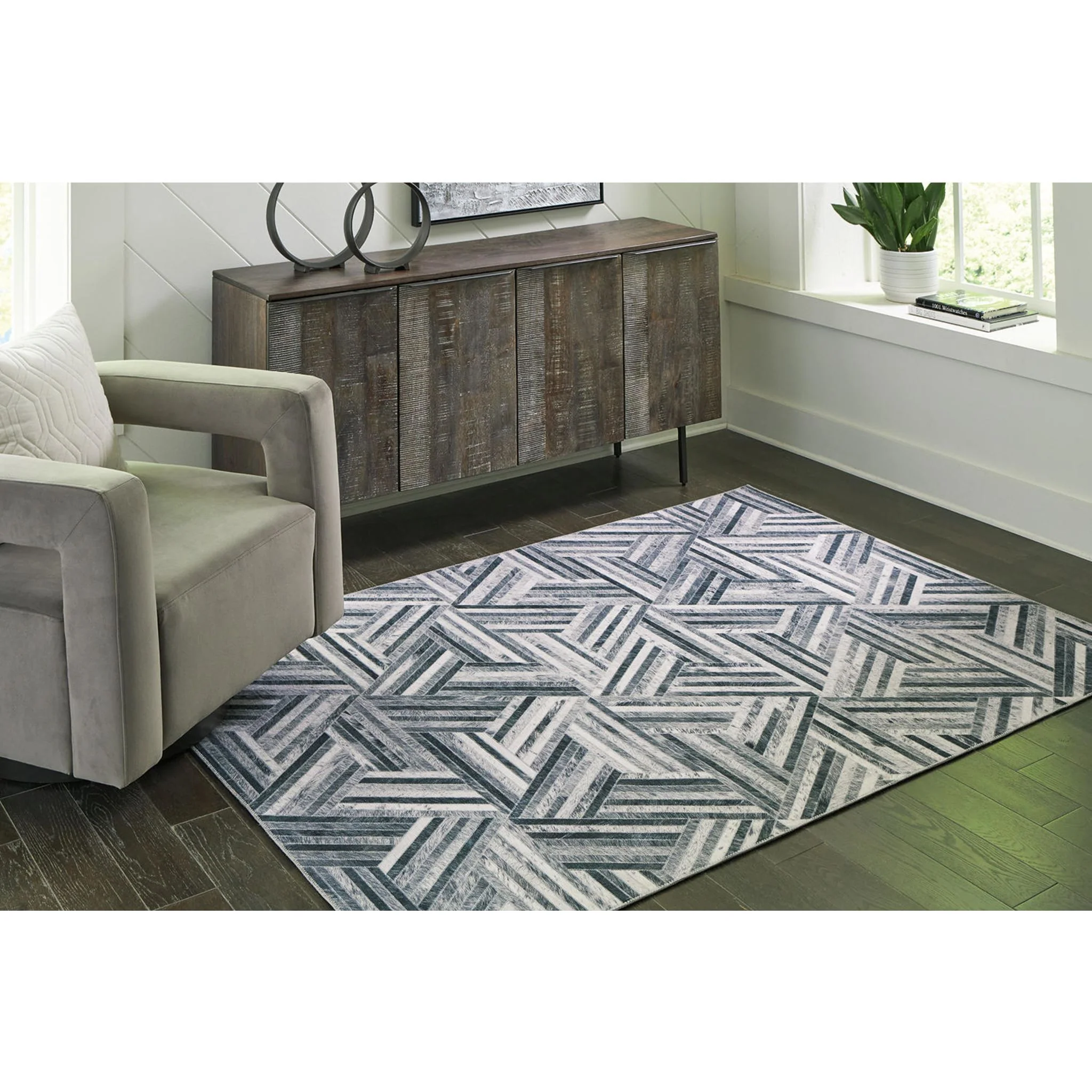 Adalock Area Rug - 5'x7' - Image 4