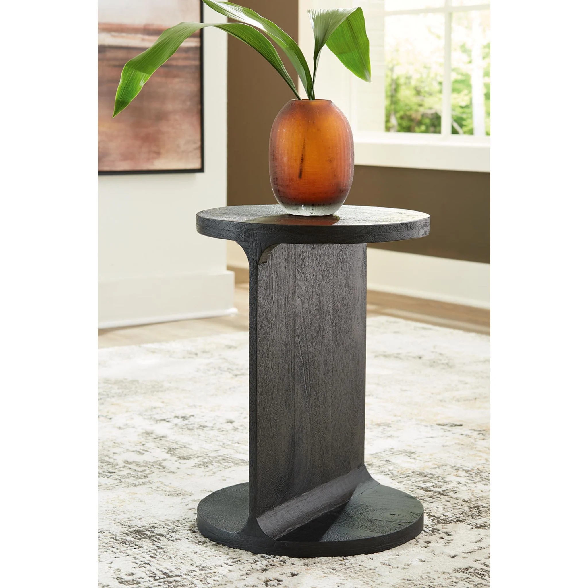 Adderley Accent Table - Black - Image 2
