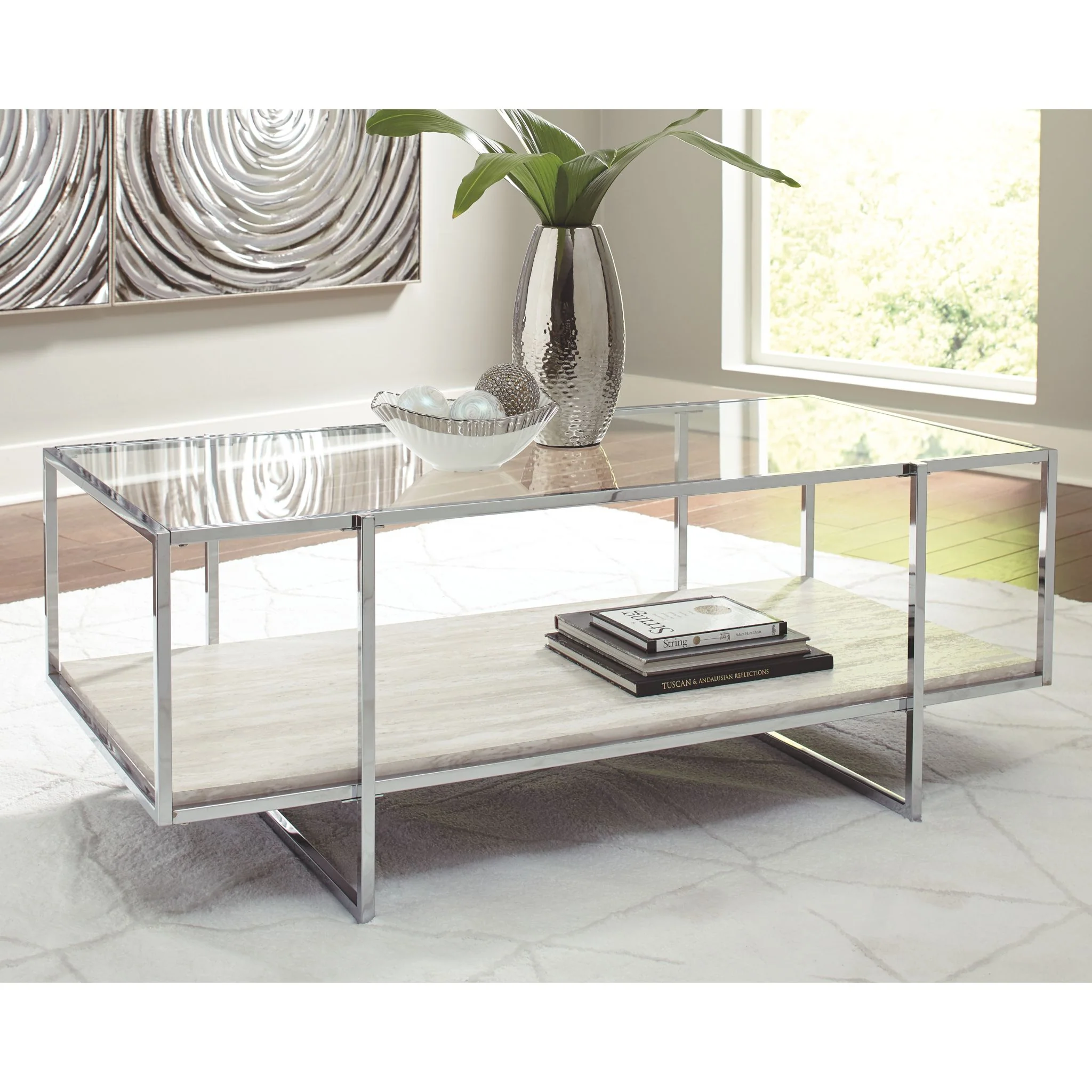 Bodalli Coffee Table - Brown - Image 2