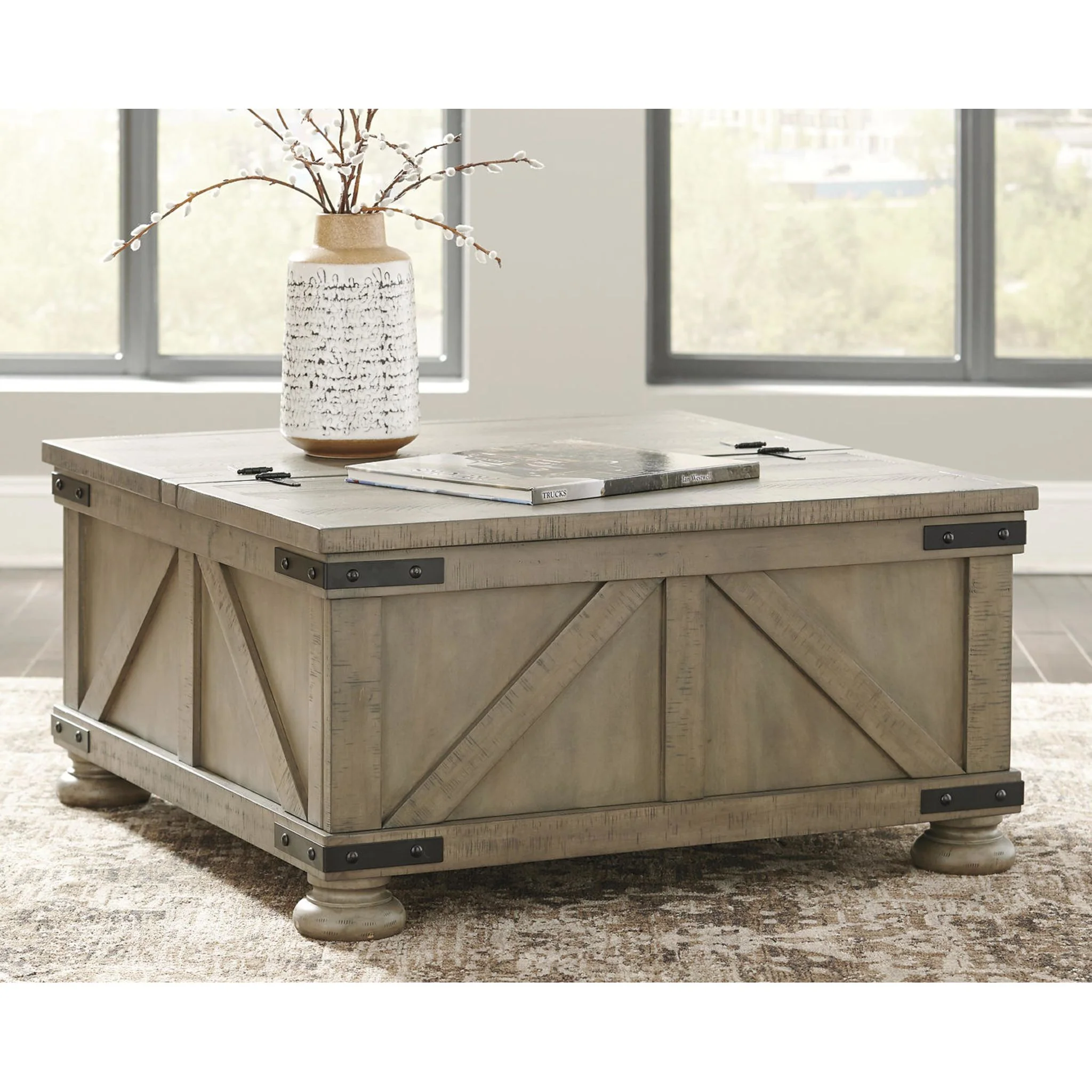 Aldwin Coffee Table - Gray - Image 2