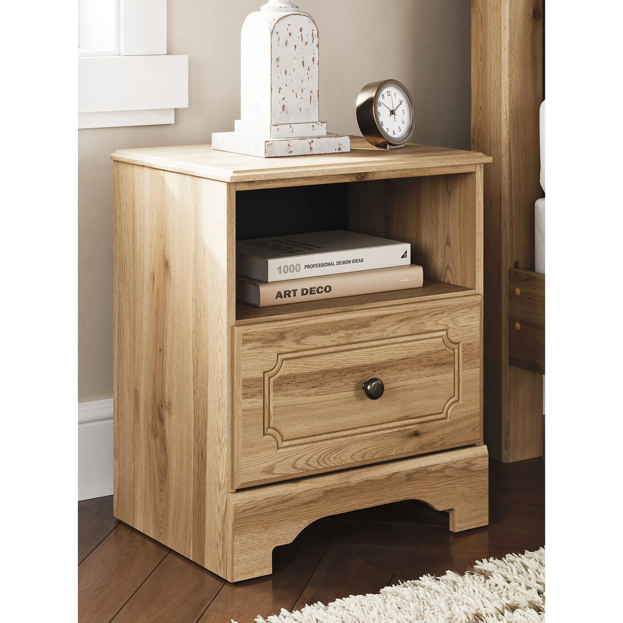 Aleaport 6 Piece Full Panel Bedroom - Warm Brown - Image 26