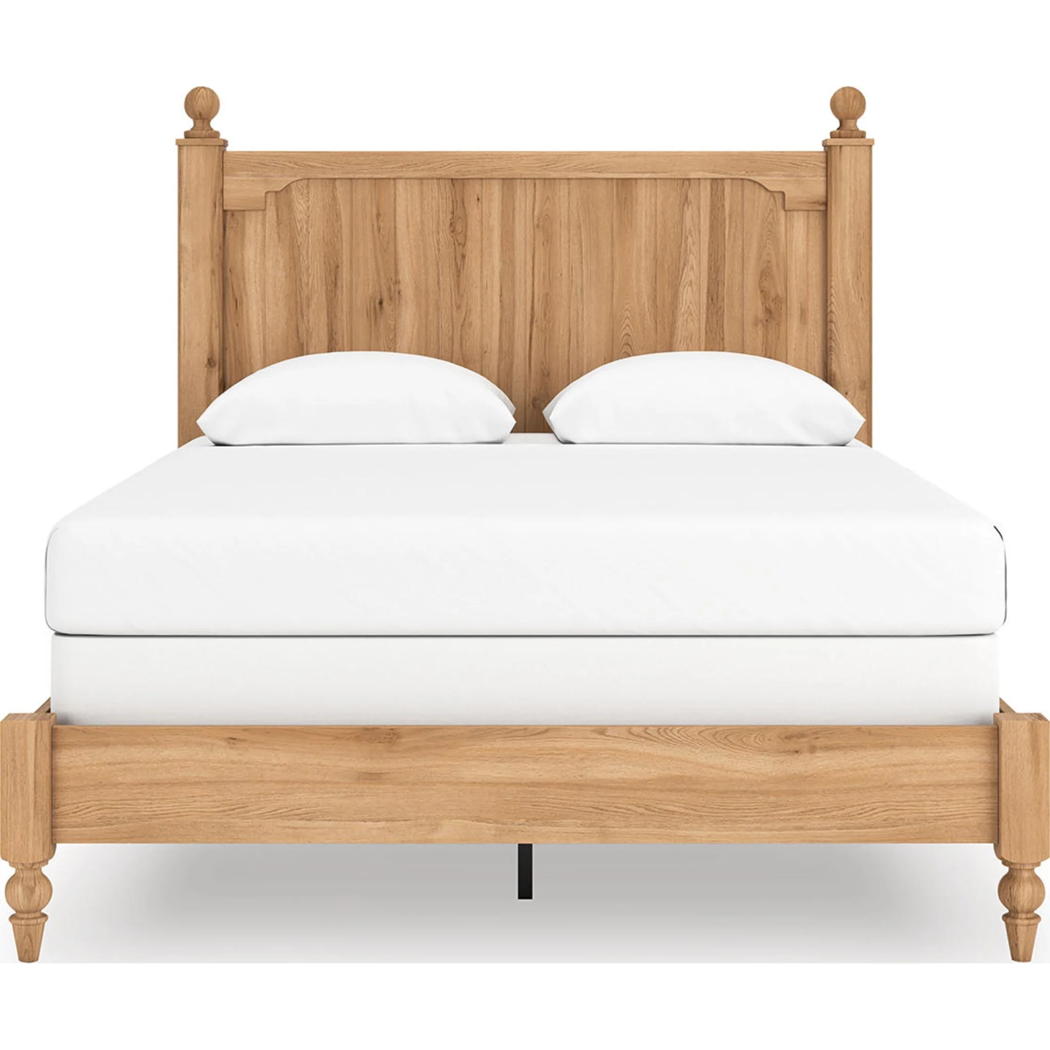 Aleaport 6 Piece Queen Panel Bedroom - Warm Brown - Image 16