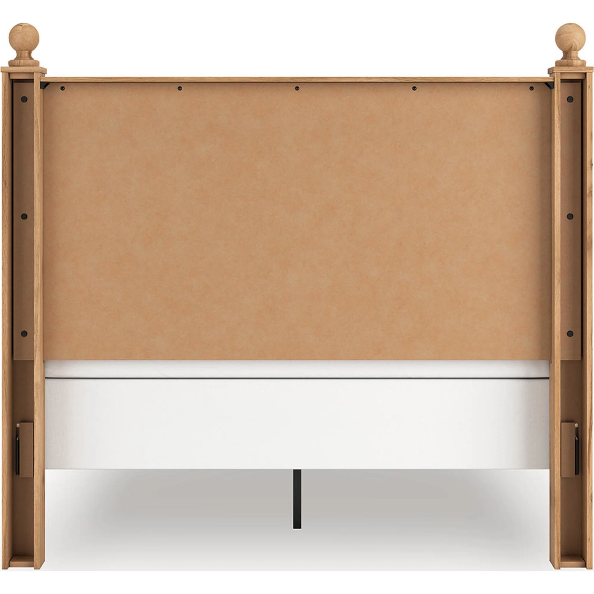Aleaport Panel Bed - Warm Brown - Image 6