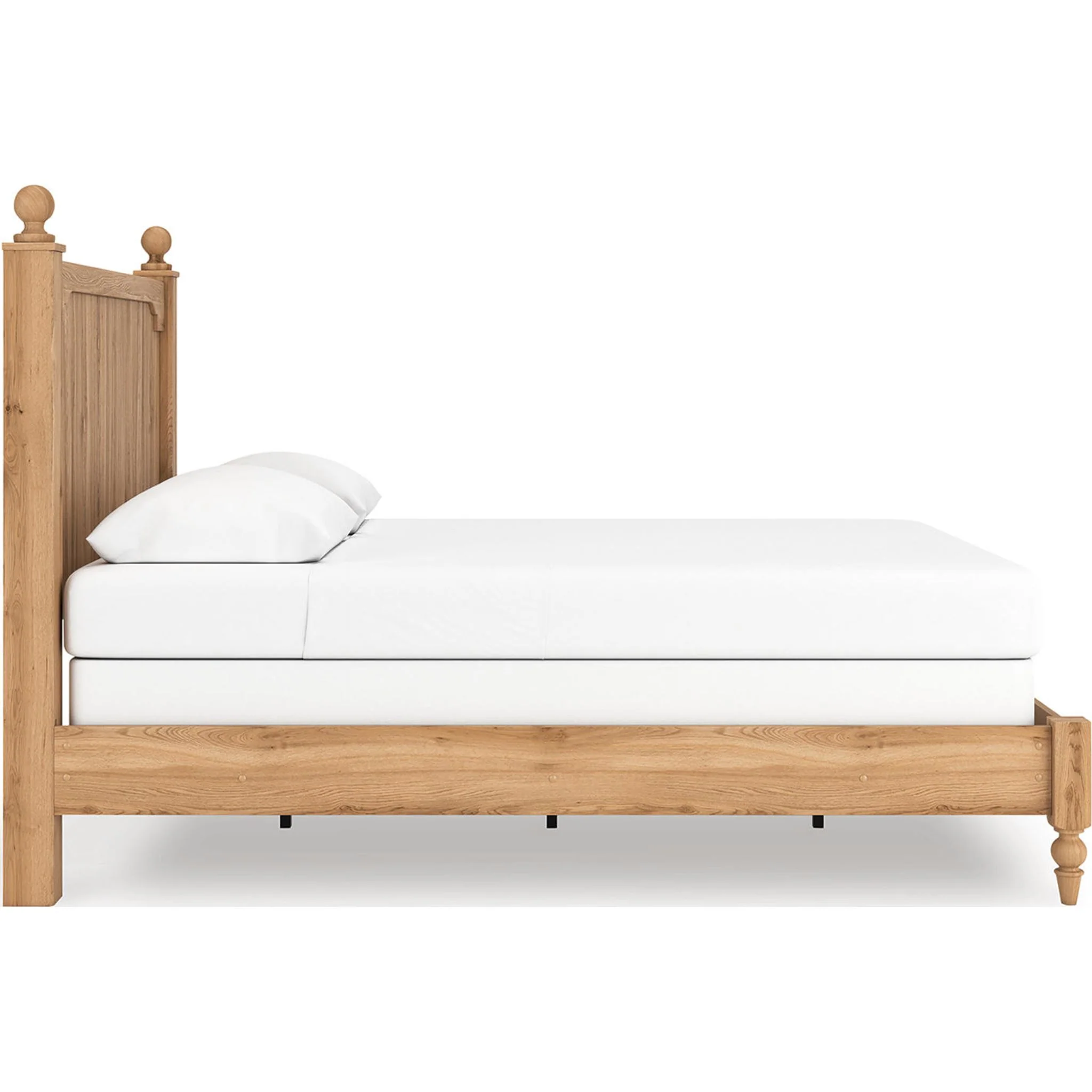 Aleaport Panel Bed - Warm Brown - Image 9