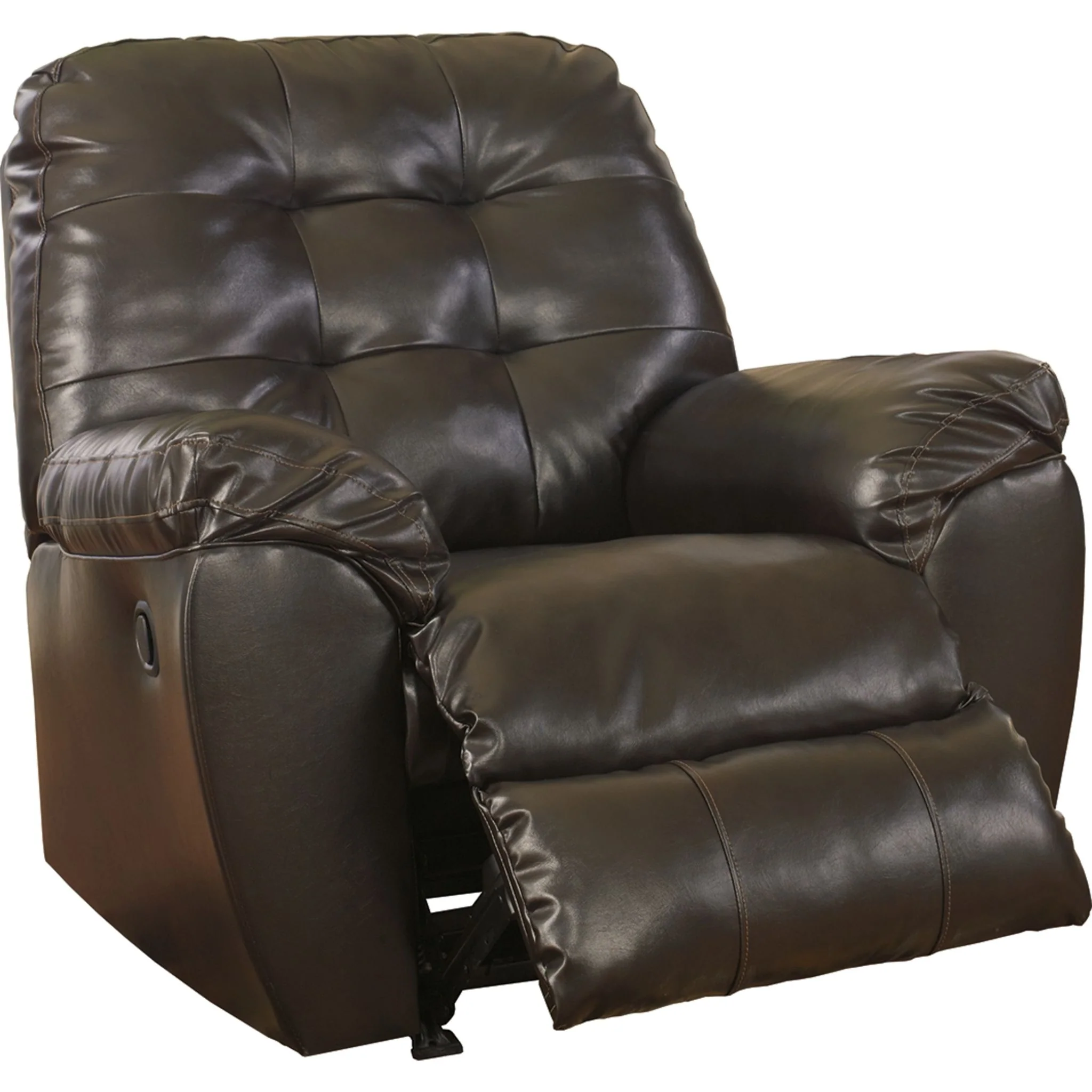 Alliston Rocker Recliner - Chocolate - Image 3