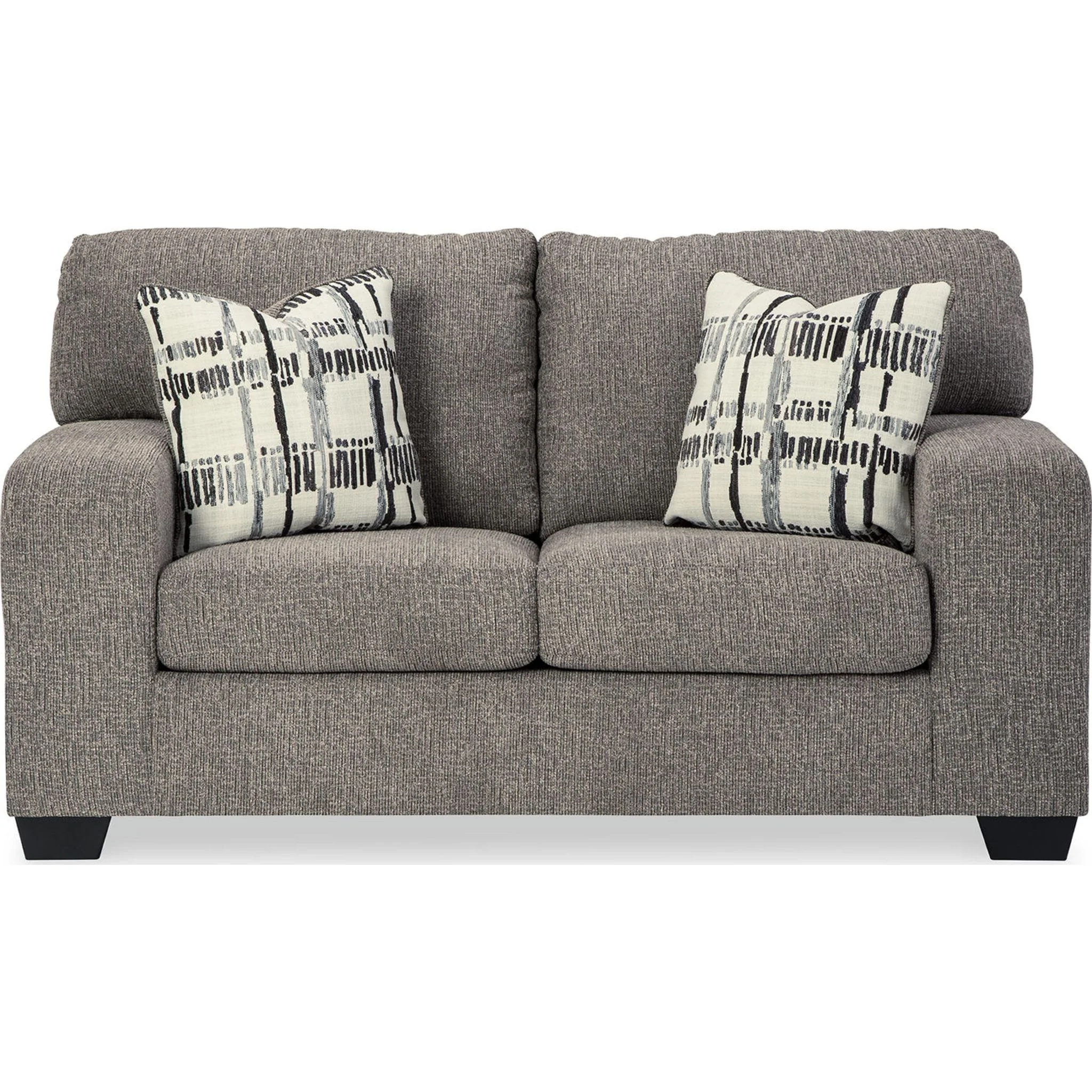 Alessio Loveseat - Platinum