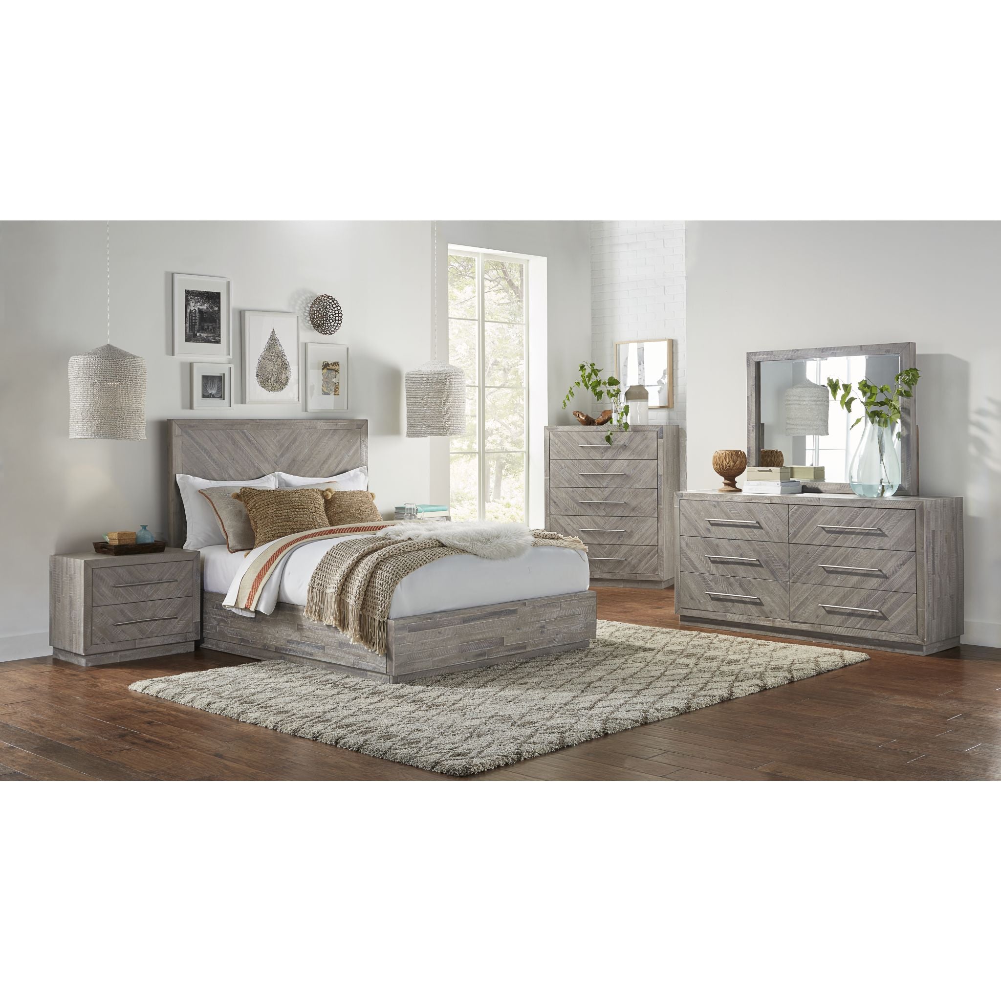 Alexandra Platform Bedroom - Rustic Latte - Image 5