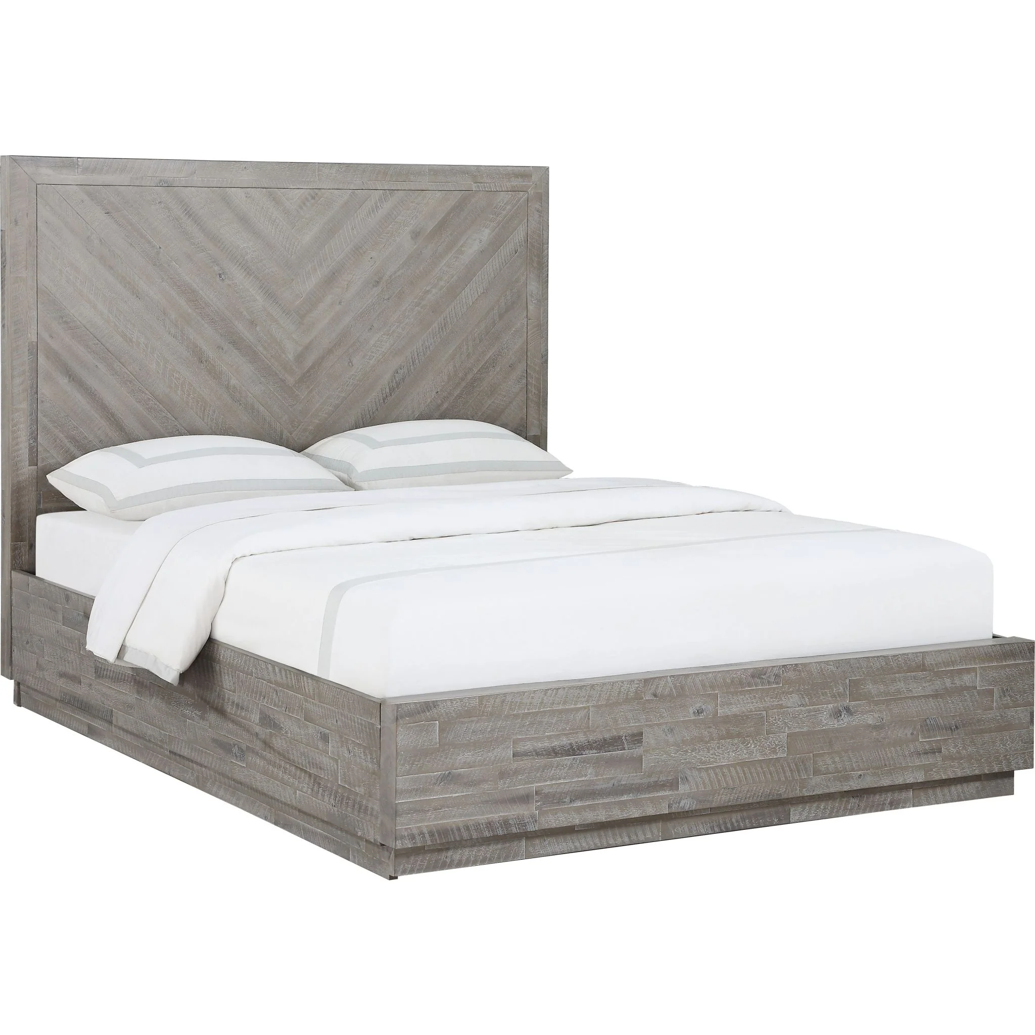 Alexandra Storage Bed - Rustic Latte