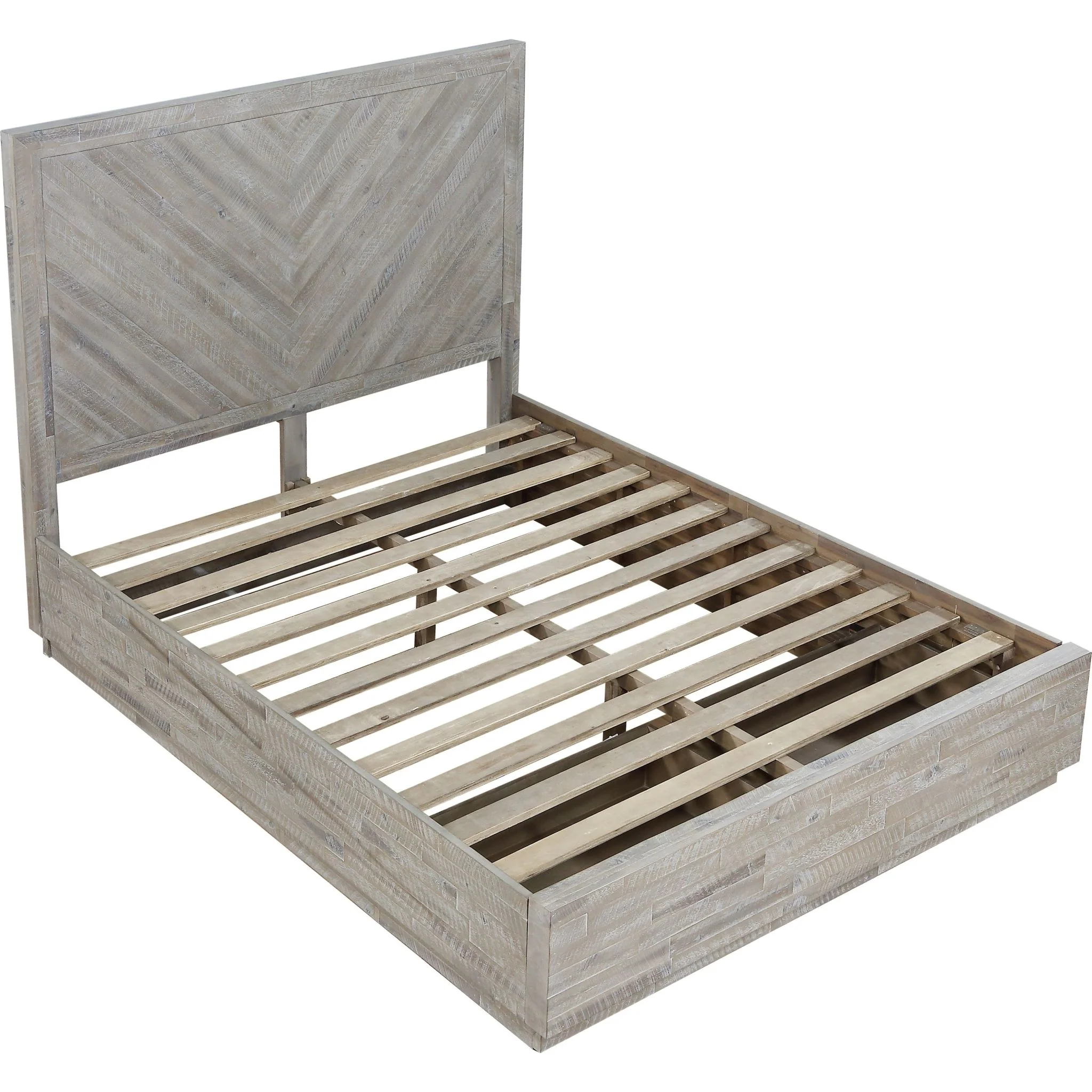 Alexandra Storage Bed - Rustic Latte - Image 2