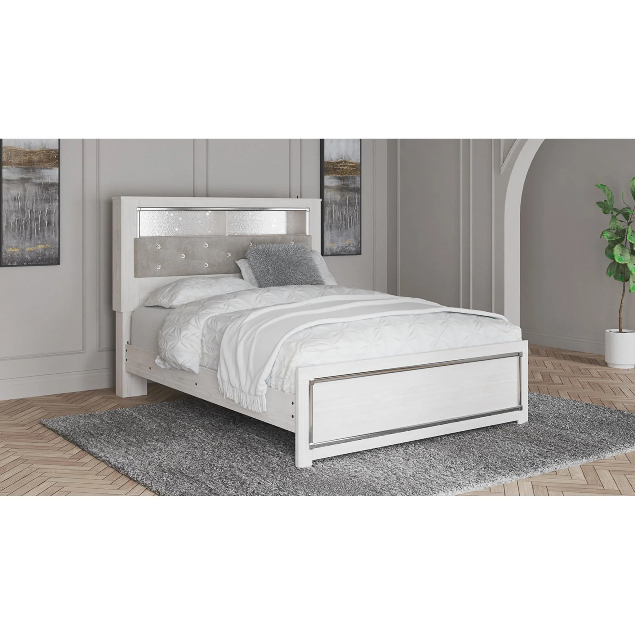 Altyra Bookcase Bed - White - Image 11