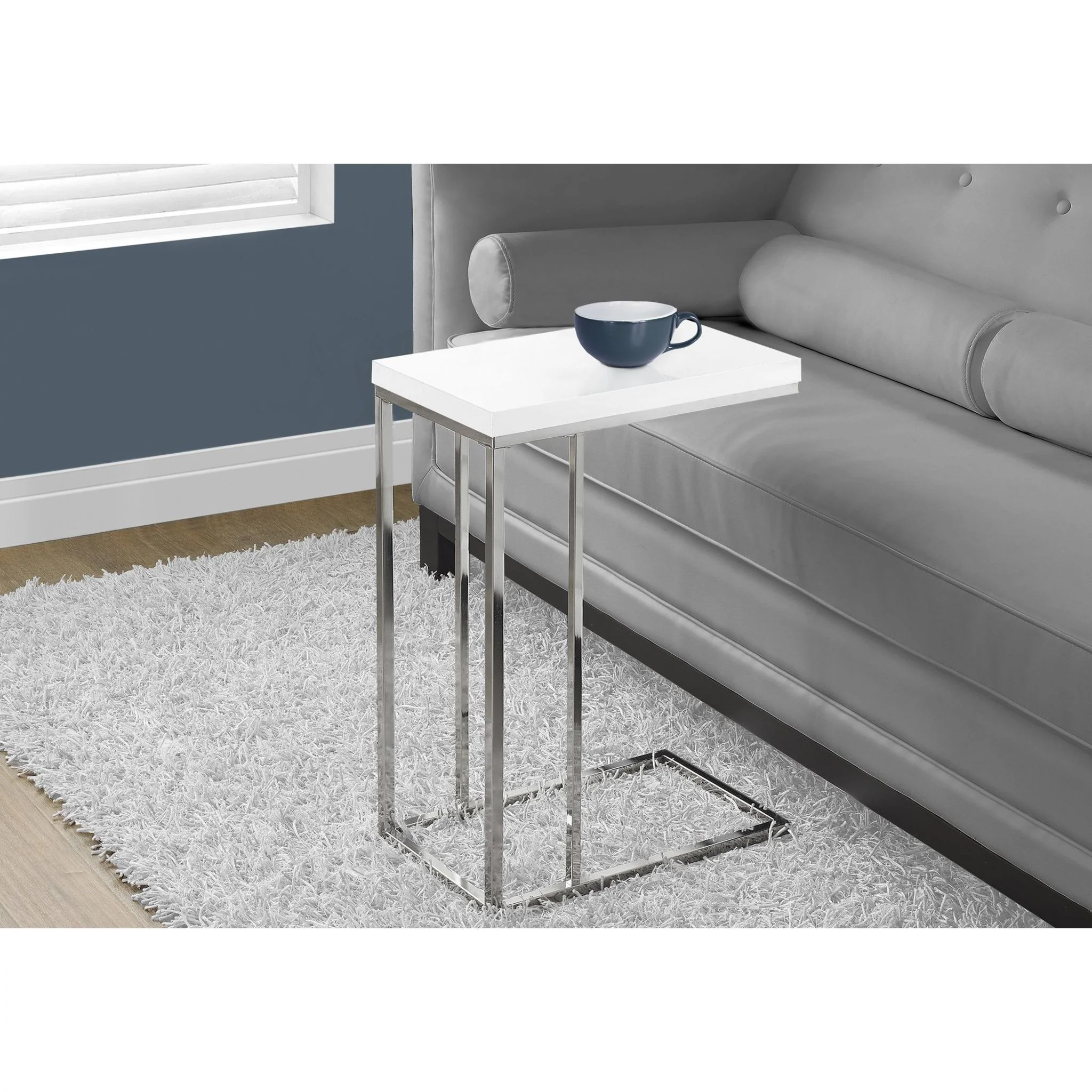 Aly Accent Table - White - Image 2