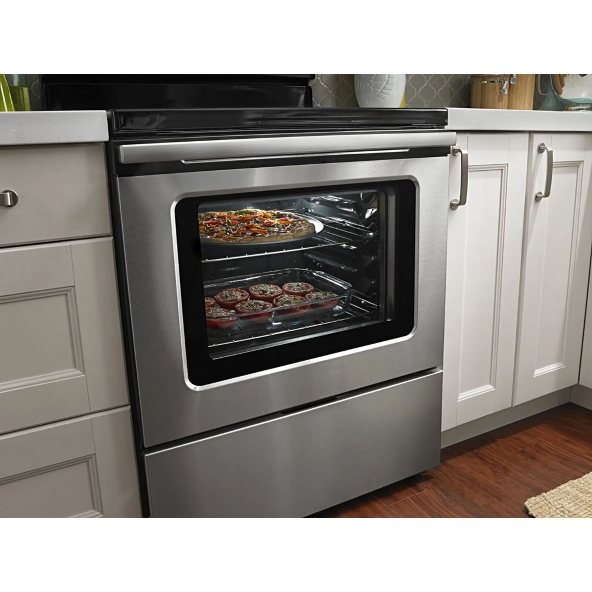 Amana 30-inch Electric Range with Bake Assist Temps -White (YACR4303MFW) - Image 10
