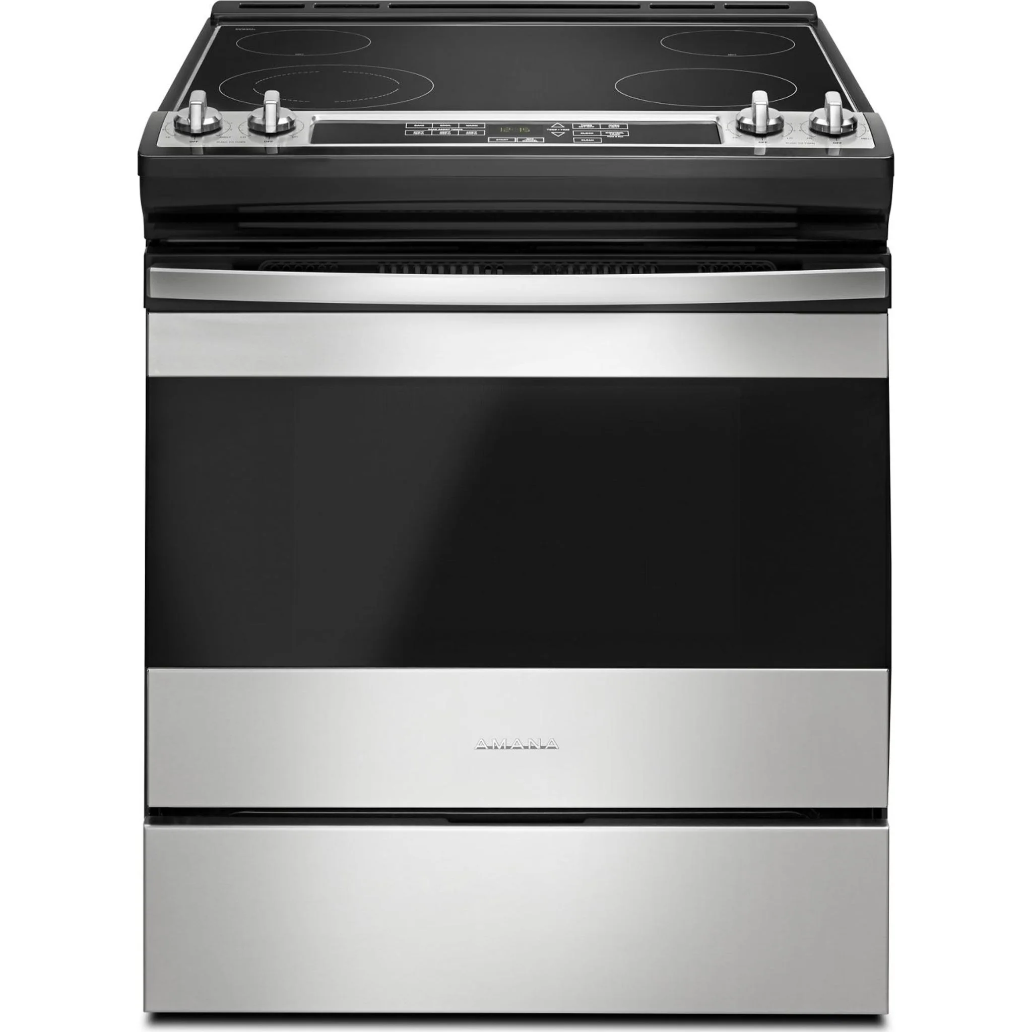 Amana 30-inch Electric Range with Front Console -Stainless Steel (YAES6603SFS) - Image 18