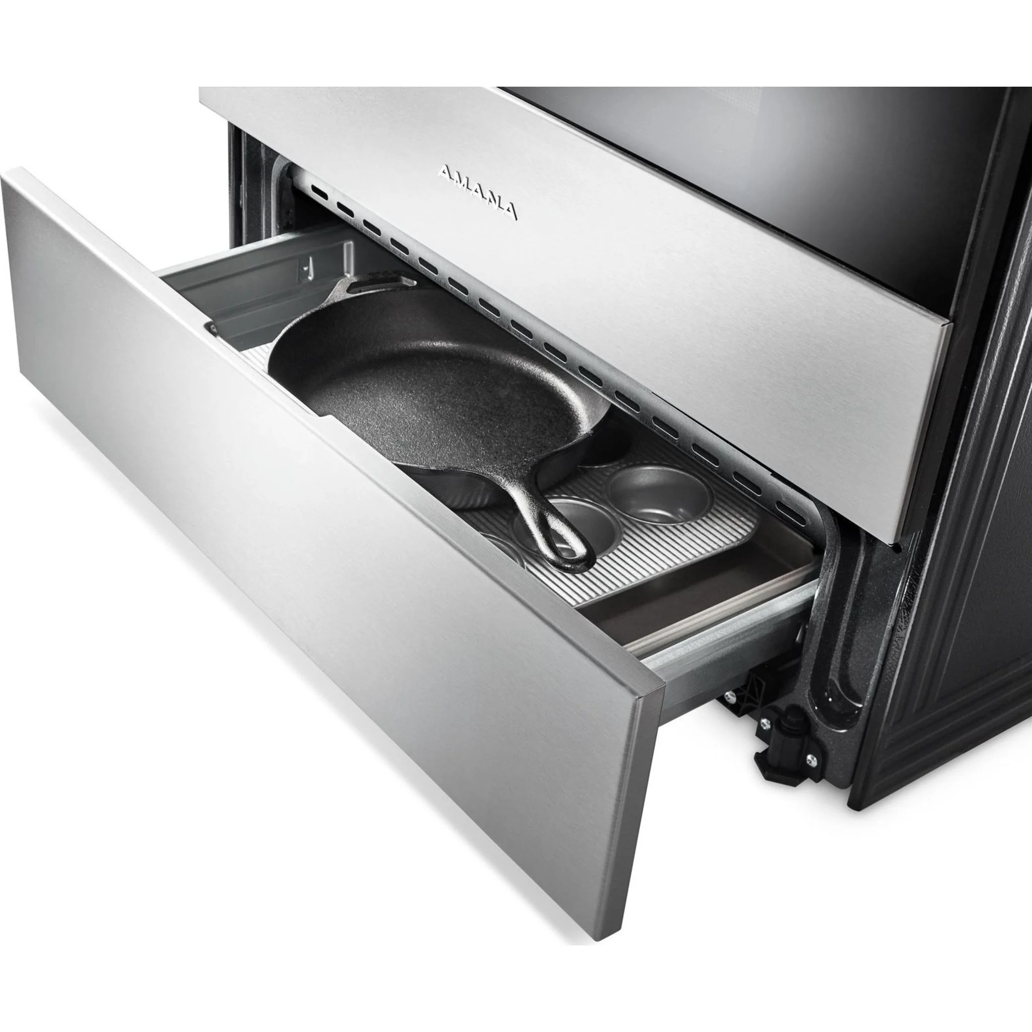 Amana 30" Electric Range with Front Console - White (YAES6603SFW) - Image 10
