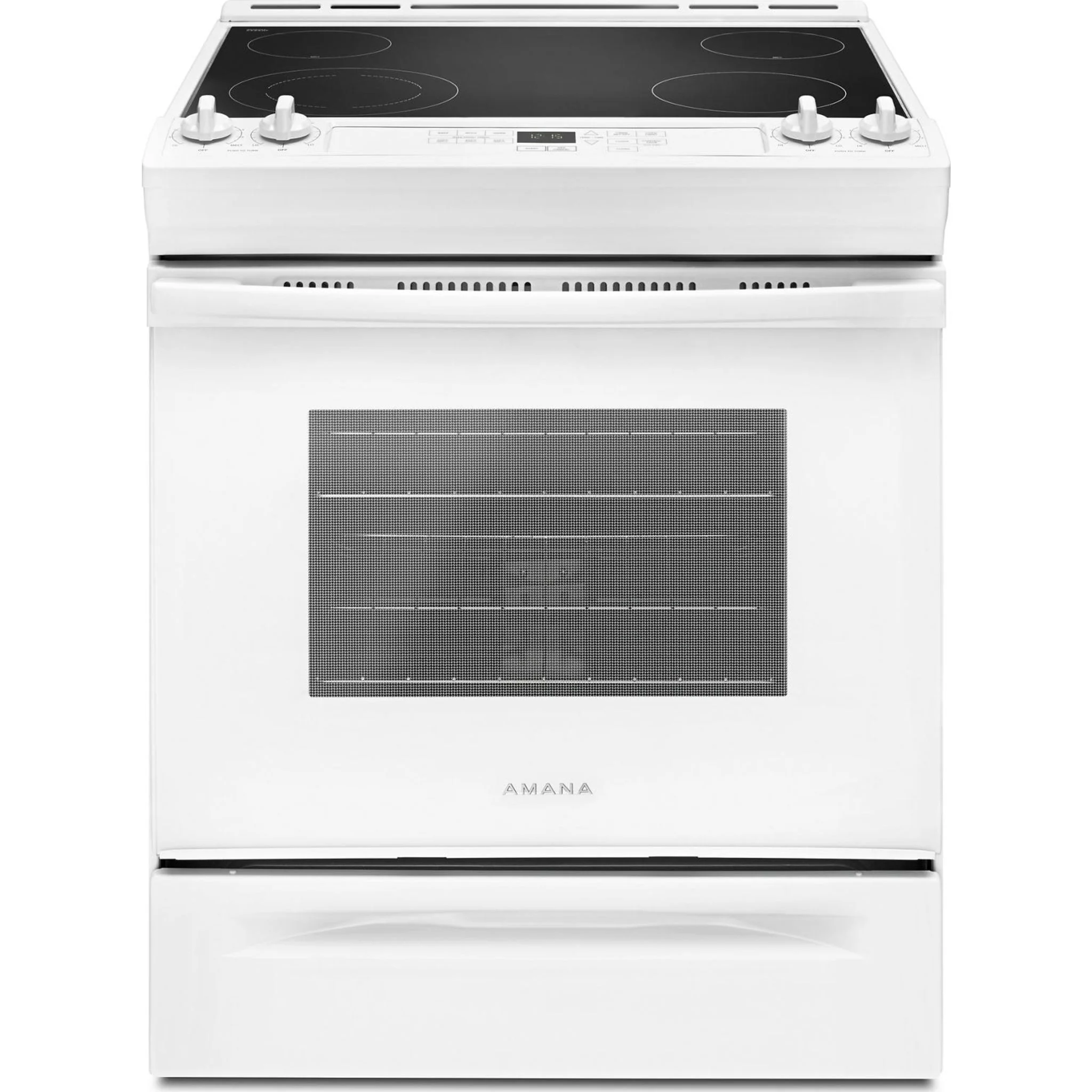 Amana 30" Electric Range with Front Console - White (YAES6603SFW) - Image 12
