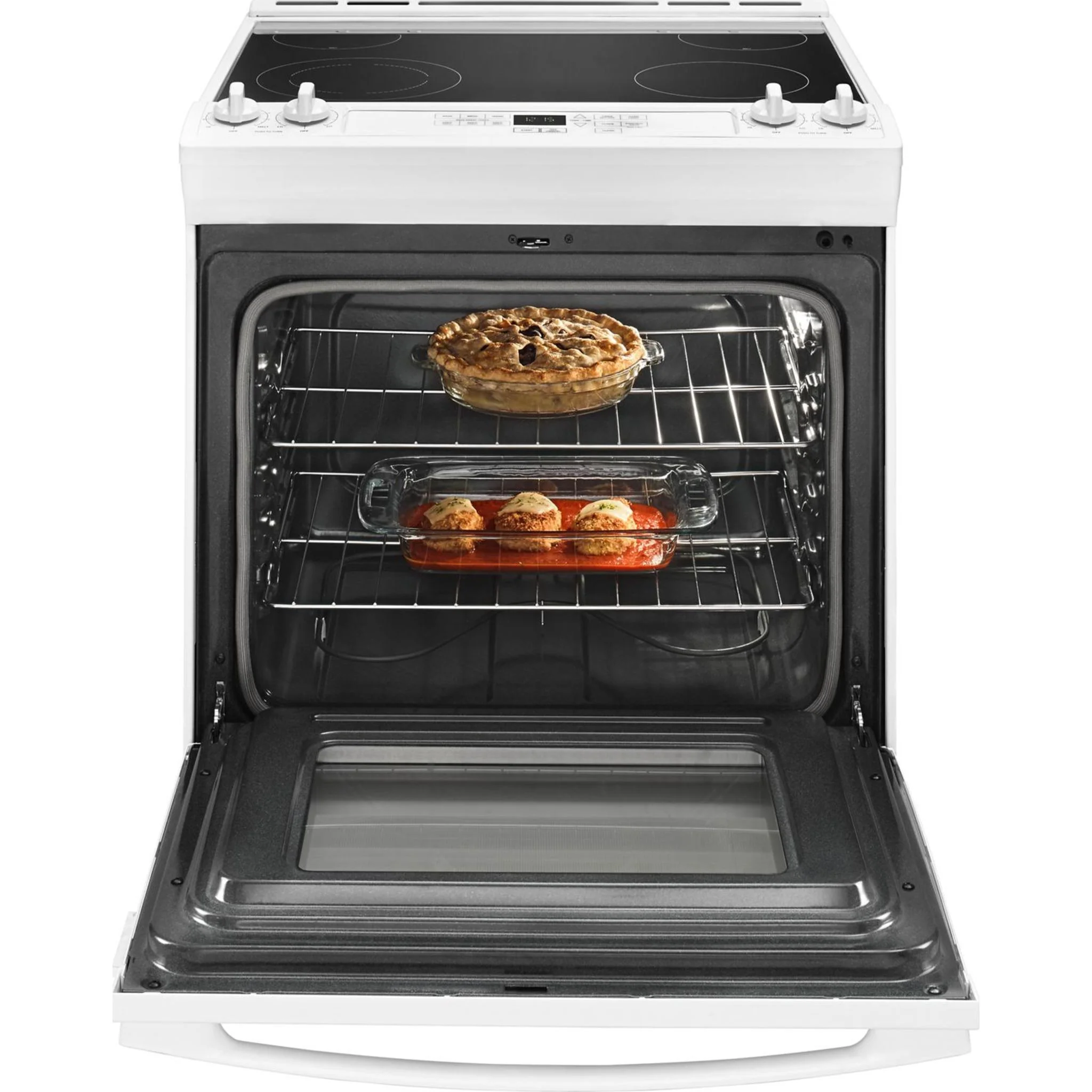 Amana 30" Electric Range with Front Console - White (YAES6603SFW) - Image 15