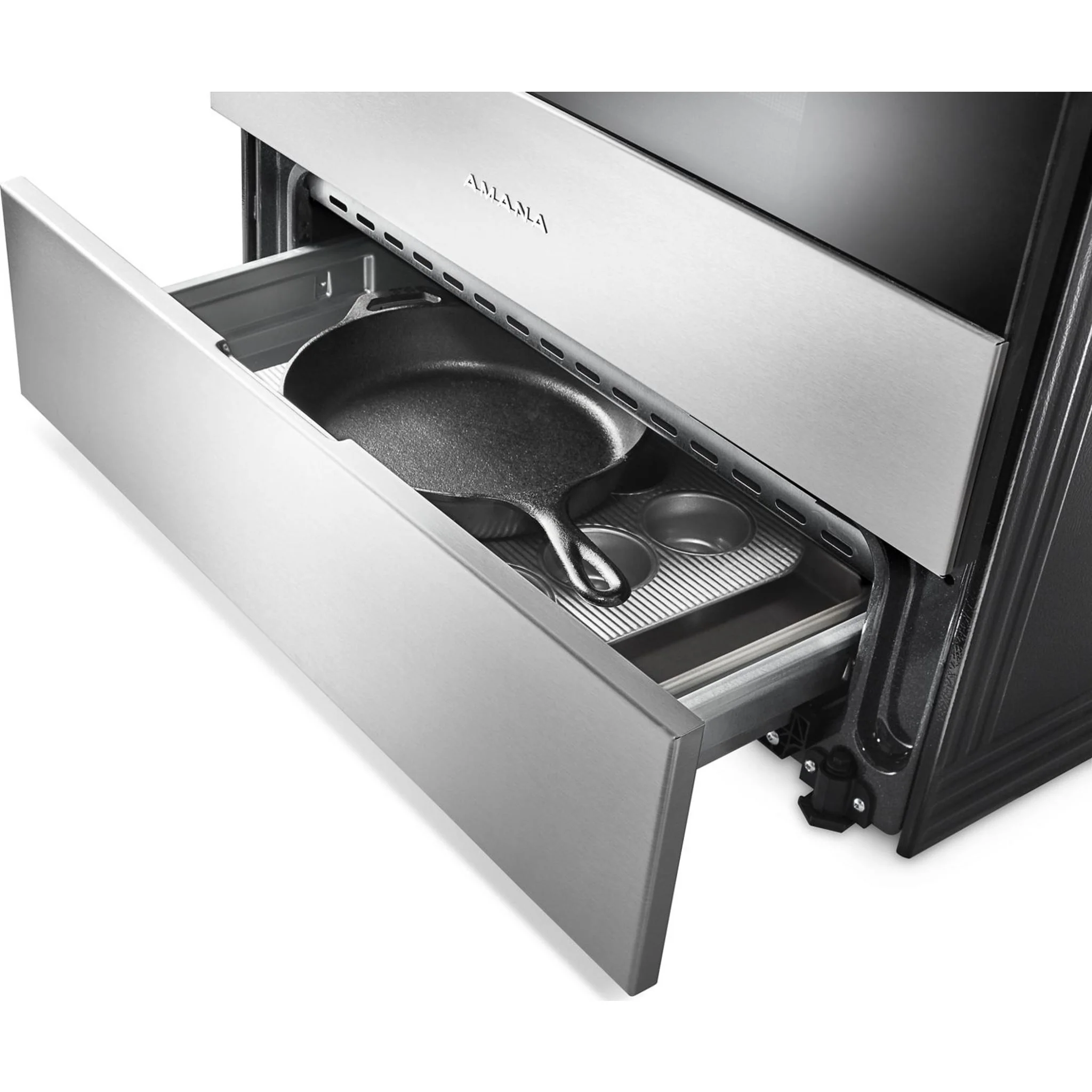 Amana 30" Electric Range with Front Console - White (YAES6603SFW) - Image 18