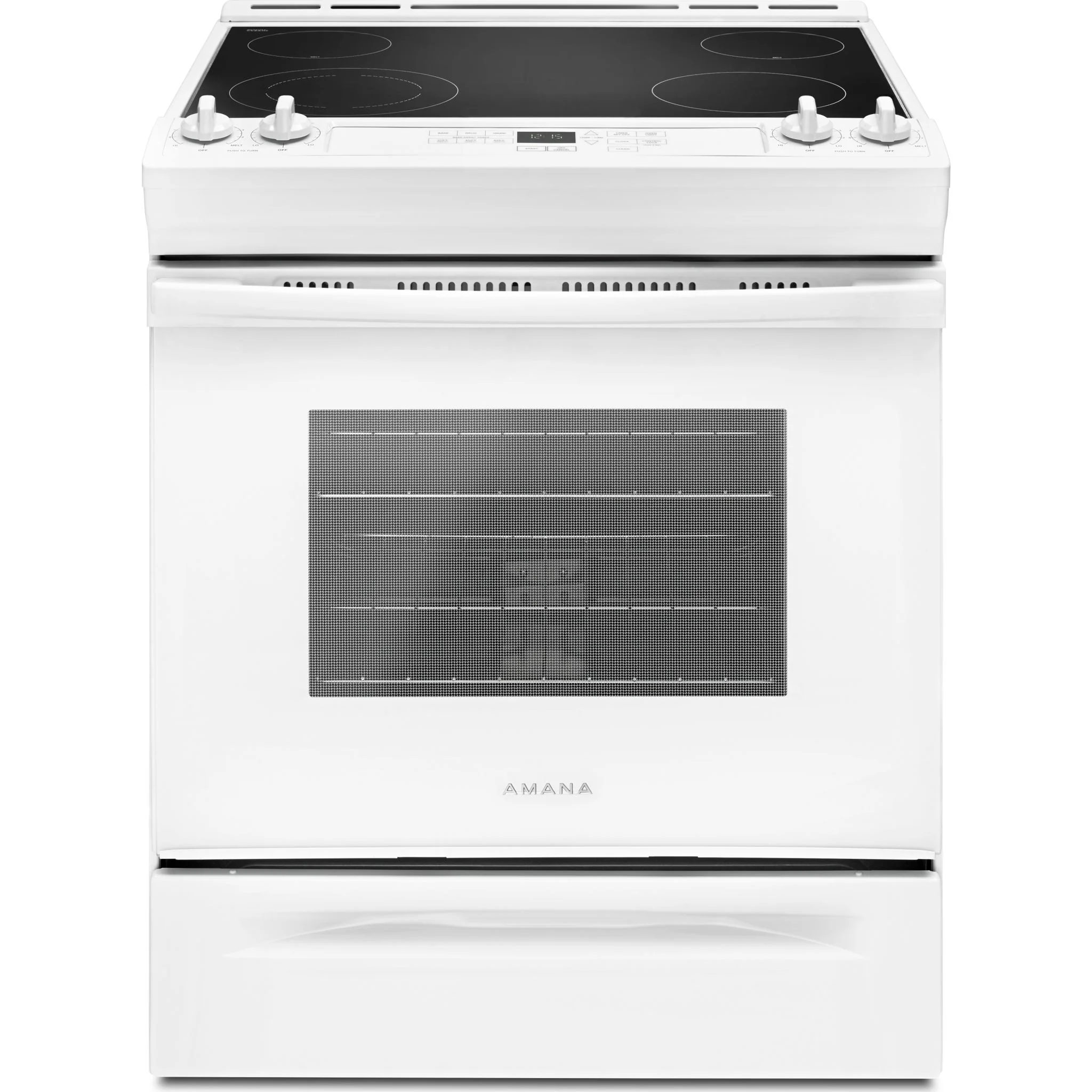 Amana 30" Electric Range with Front Console - White (YAES6603SFW) - Image 7