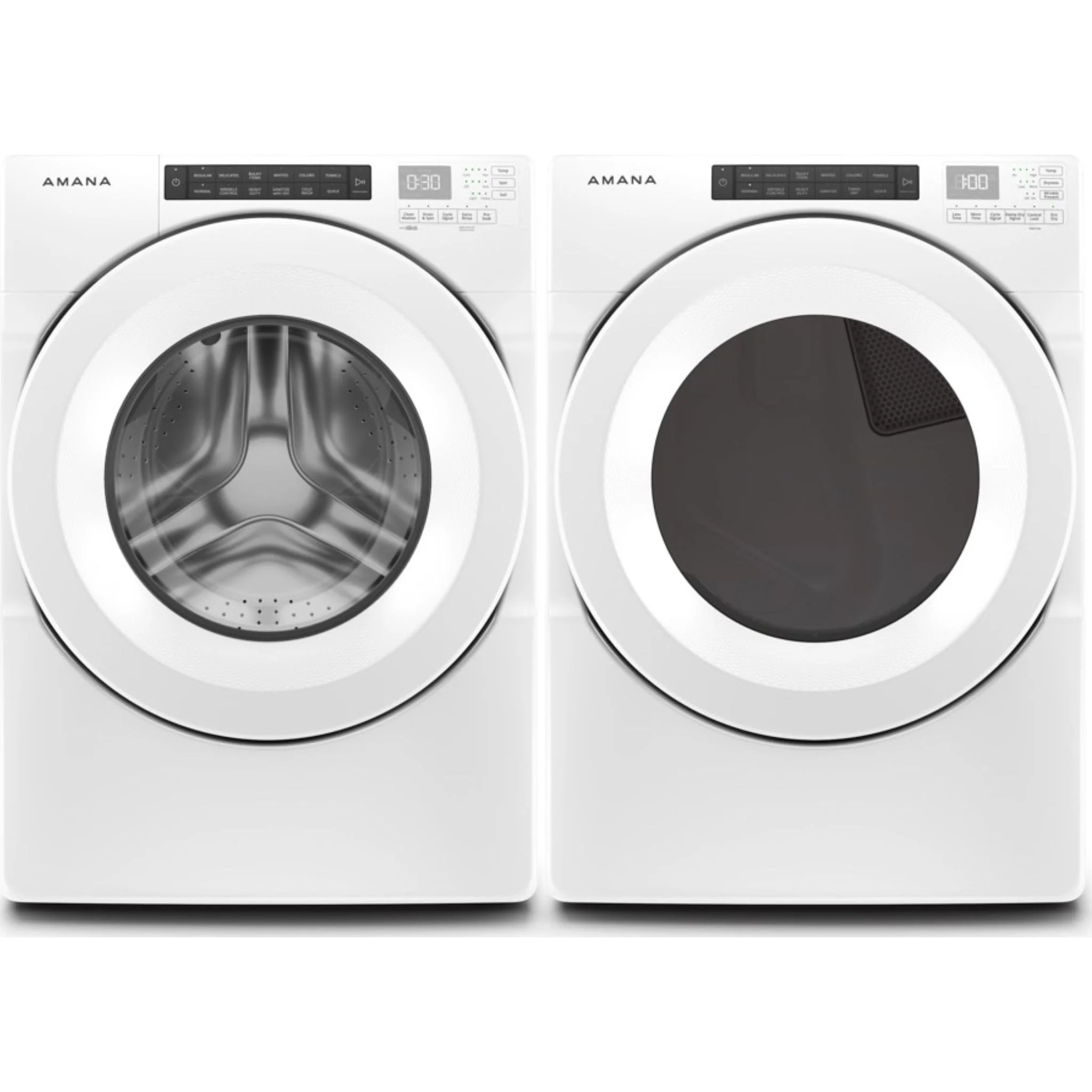 Amana Front Load Pair (NFW5800HW-YNED5800HW) - White