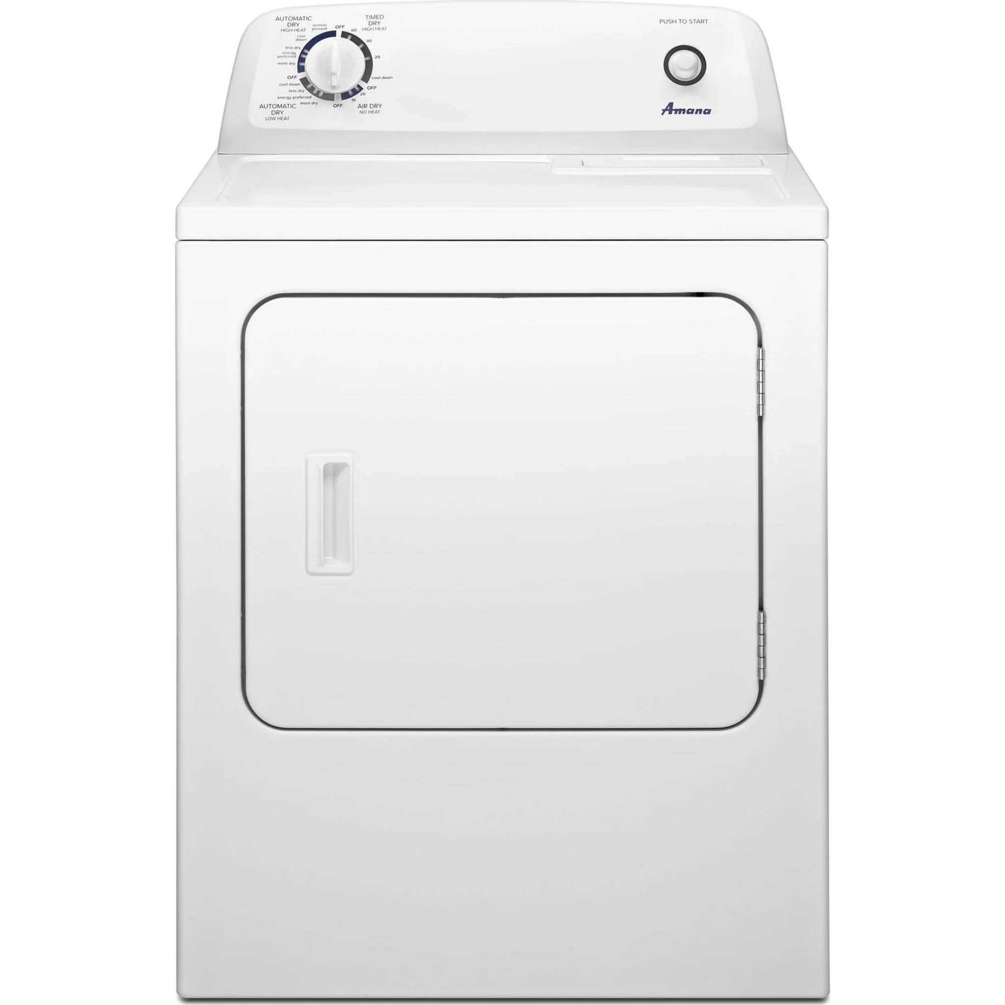 Amana 6.5 cu. ft. Top-Load Gas Dryer with Automatic Dryness Control -White (NGD4655EW) - Image 4