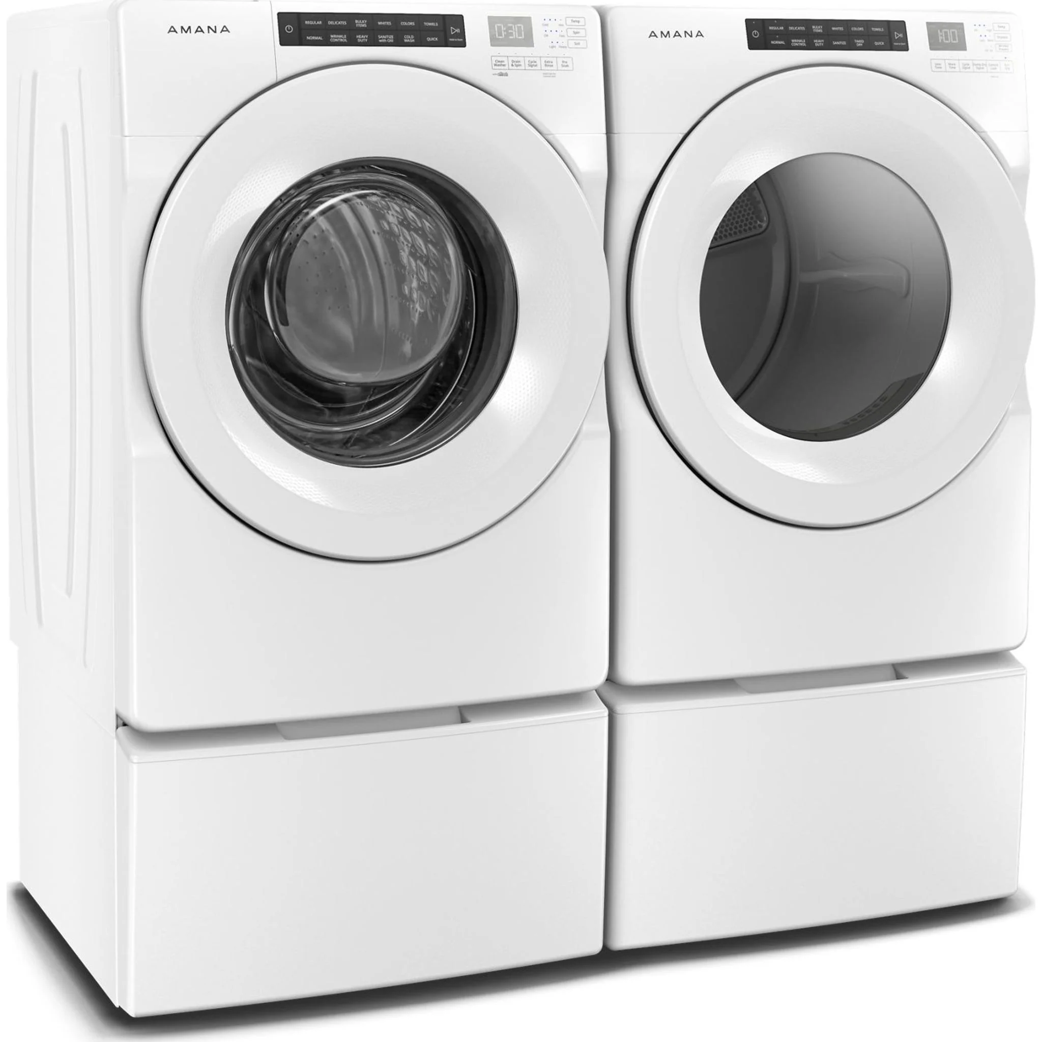 Amana GasS 7.4 cu. ft. 12 Cycles 4 Temperatures Powder Coated Drum Energy Star - White (NGD5800HW) - Image 16