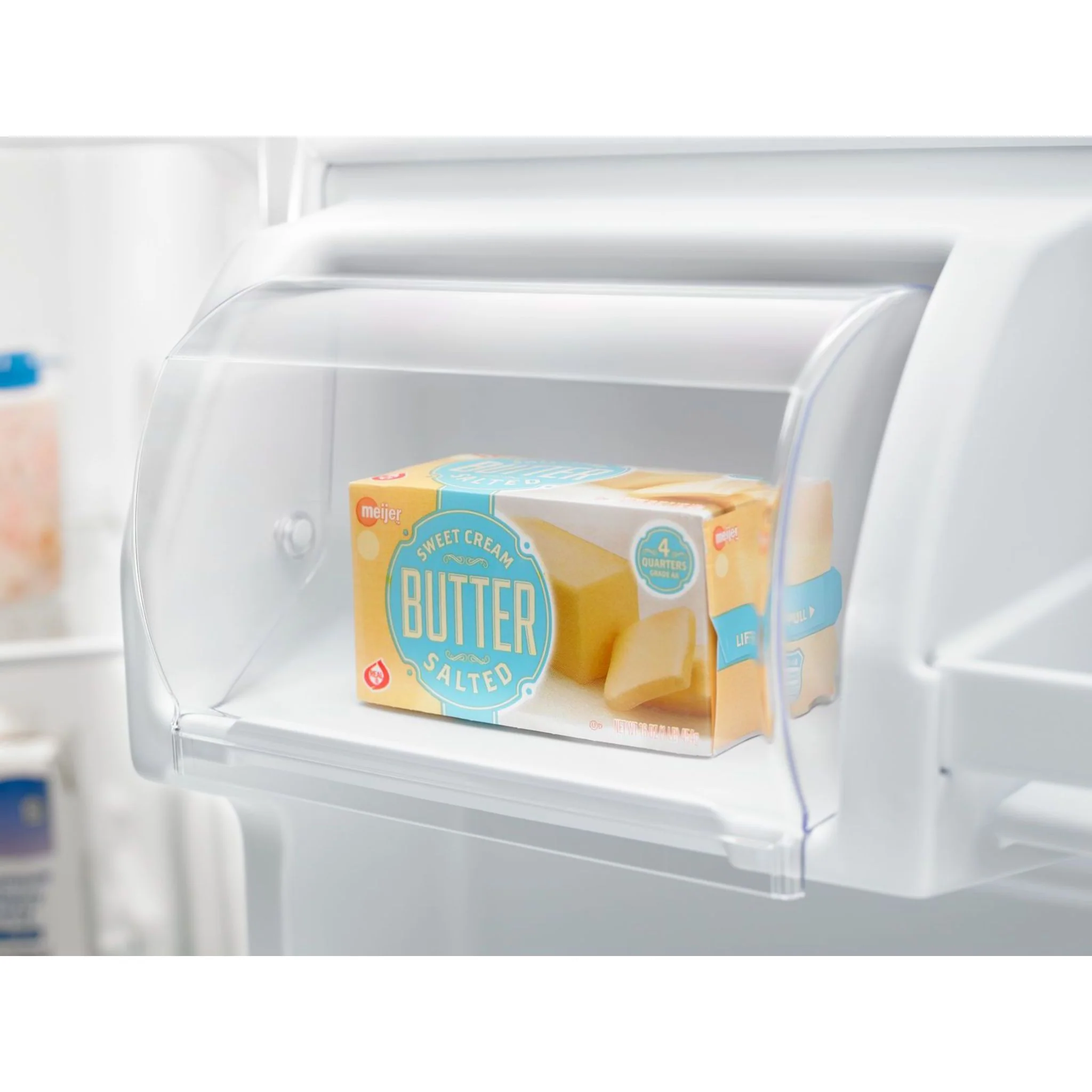 Amana 30-inch Wide Top-Freezer Refrigerator with Glass Shelves - 18 cu. ft. -Stainless Steel (ART318FFDS) - Image 18