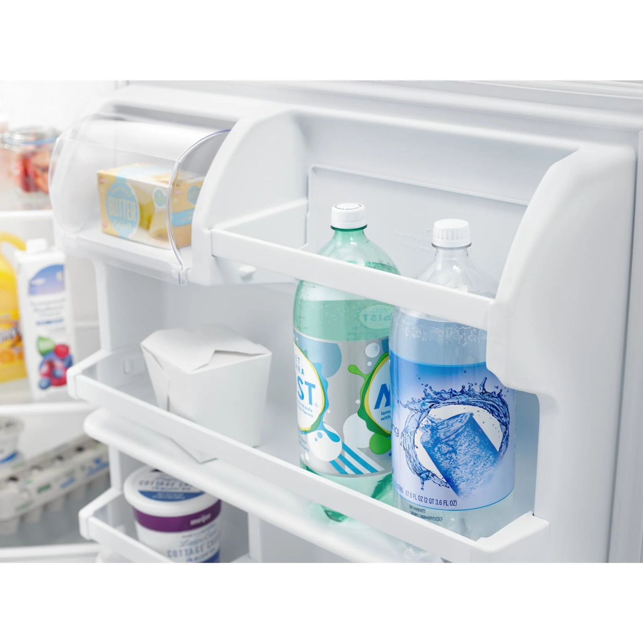 Amana 30-inch Wide Top-Freezer Refrigerator with Glass Shelves - 18 cu. ft. -Stainless Steel (ART318FFDS) - Image 39
