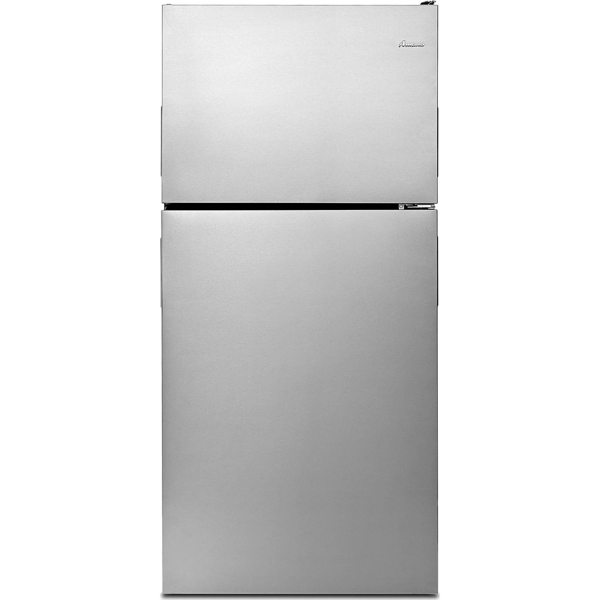 Amana 30-inch Wide Top-Freezer Refrigerator with Glass Shelves - 18 cu. ft. -Stainless Steel (ART318FFDS) - Image 9