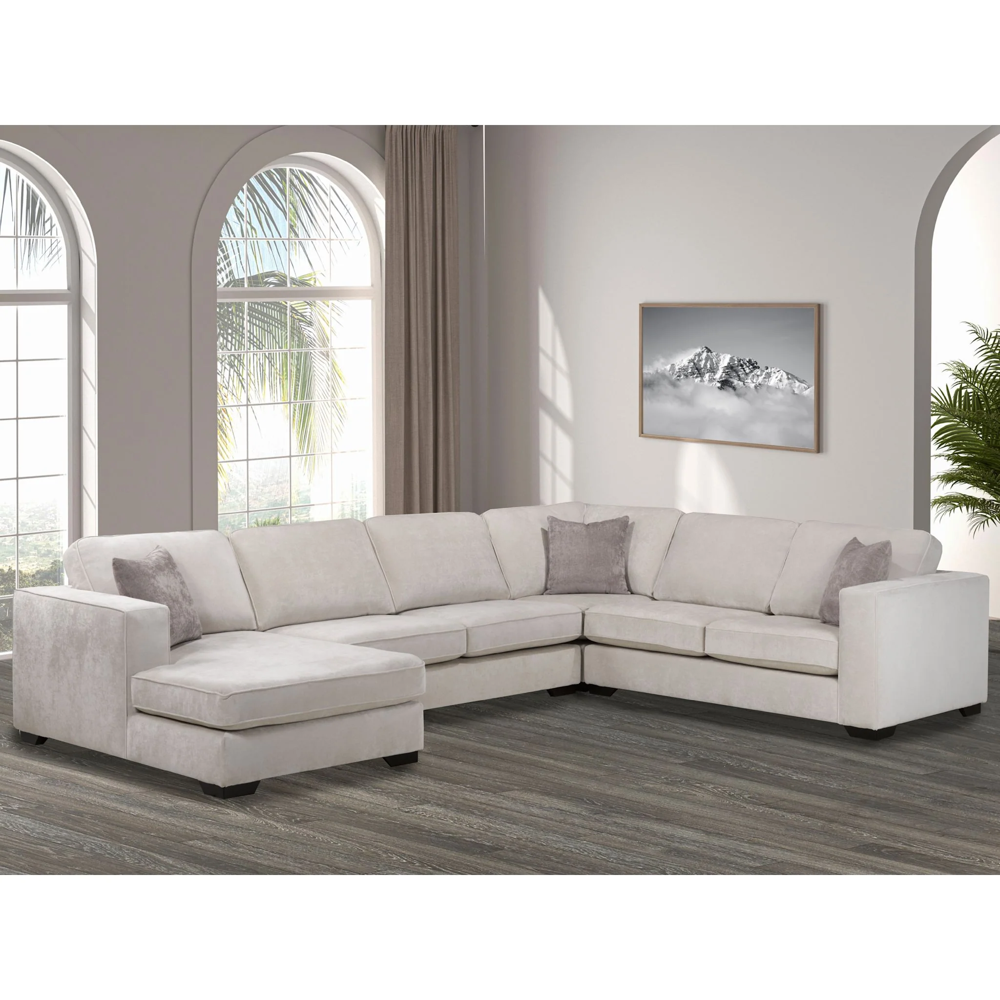 Amber 4 Piece Sectional - Image 8