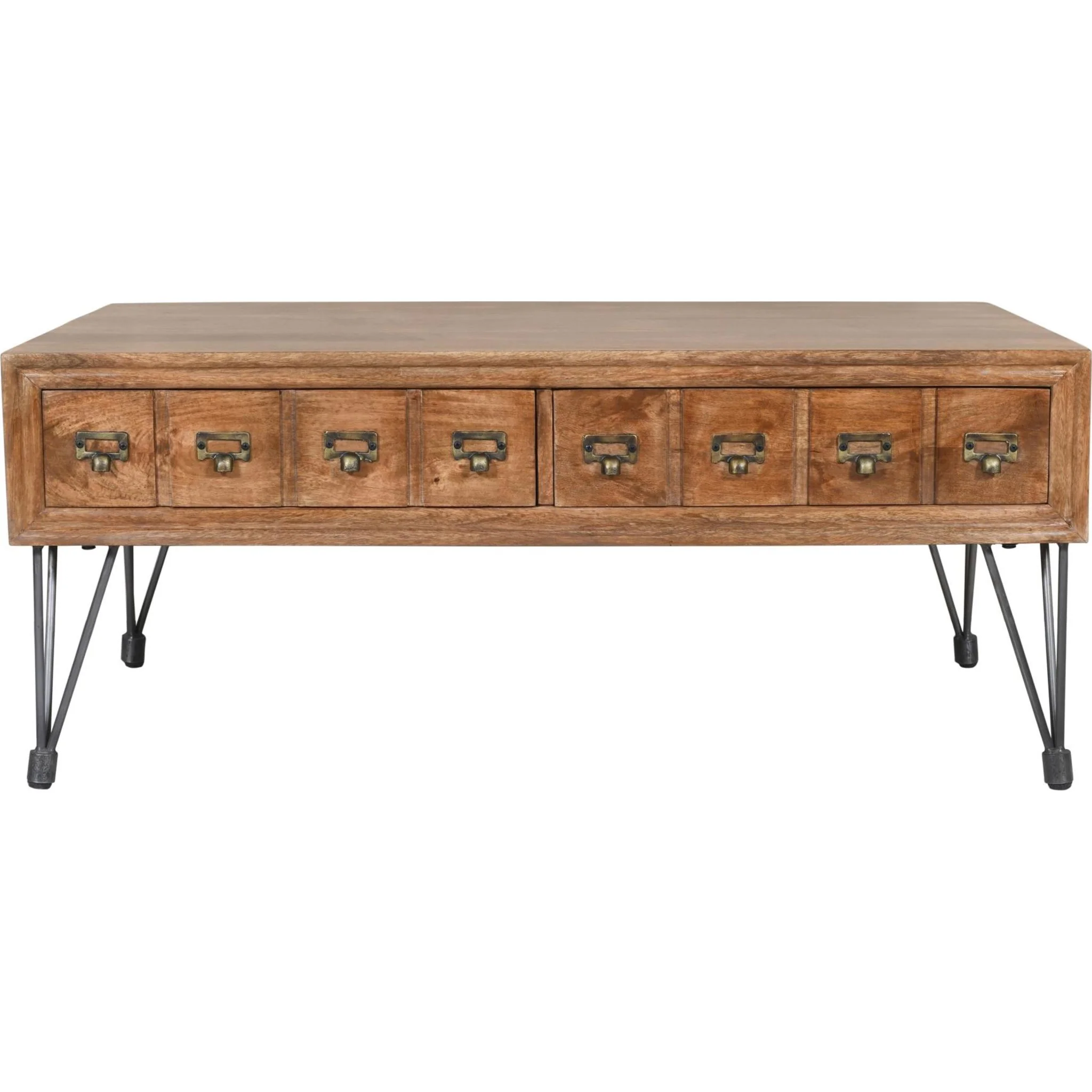 American Vintage Coffee Table - Medium Brown