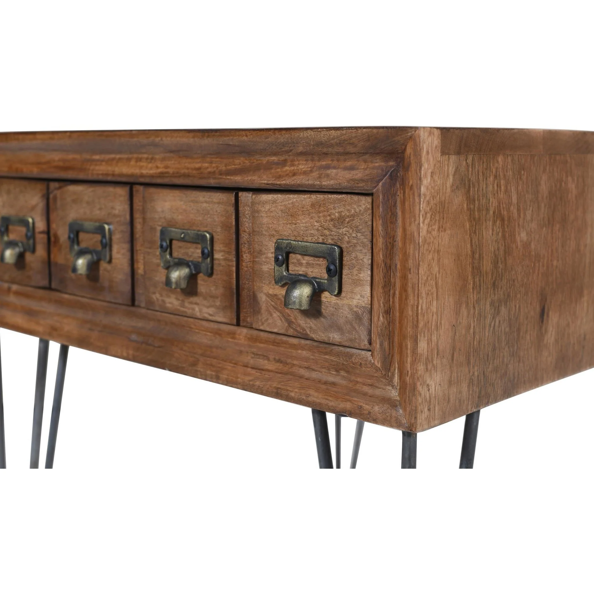 American Vintage Coffee Table - Medium Brown - Image 4
