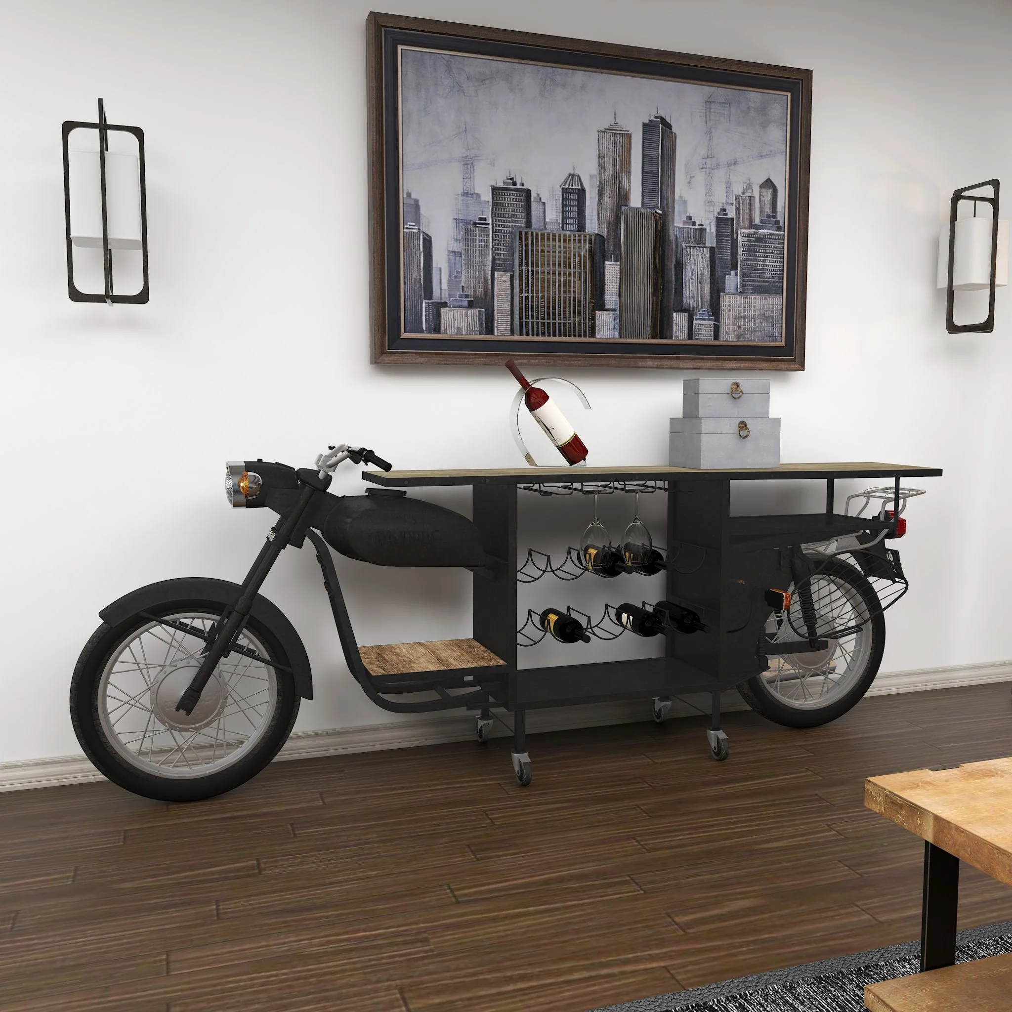 Andres Bar Unit - Black - Image 18