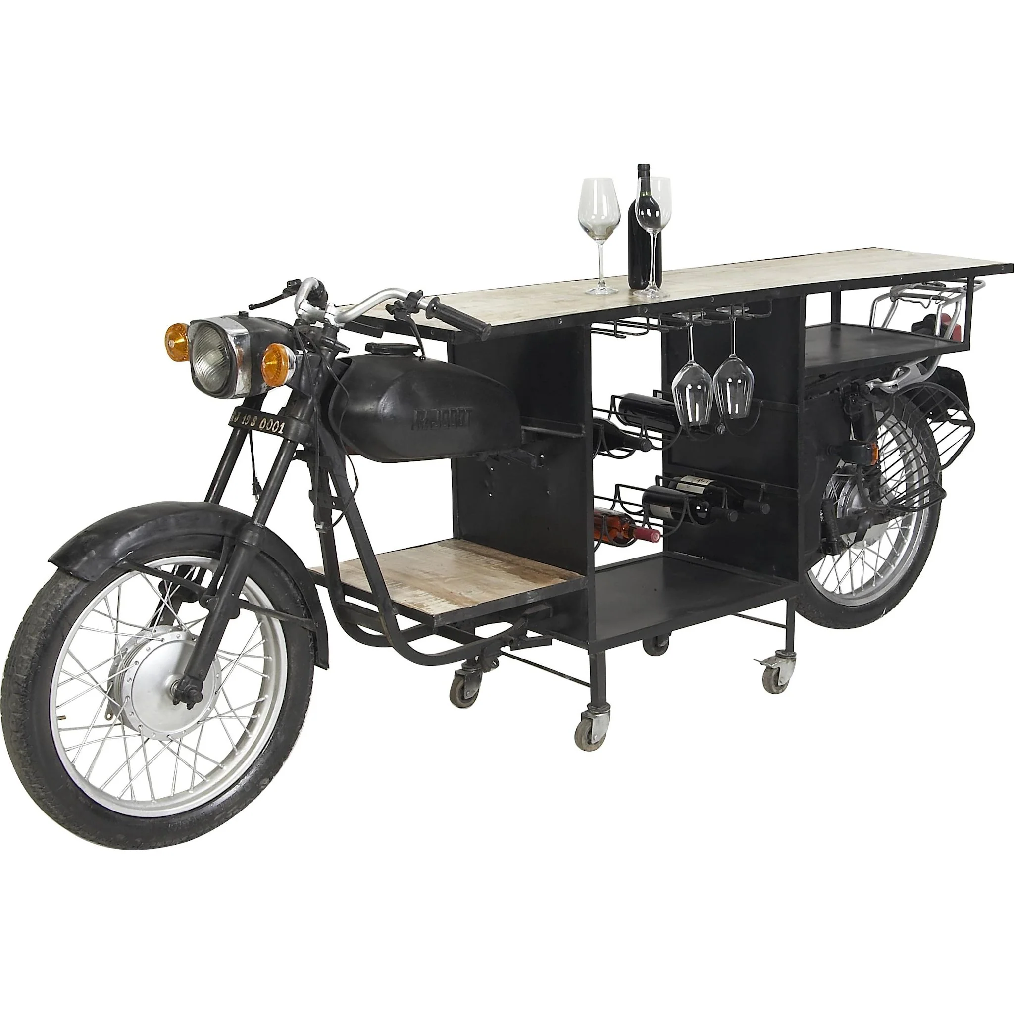 Andres Bar Unit - Black - Image 3