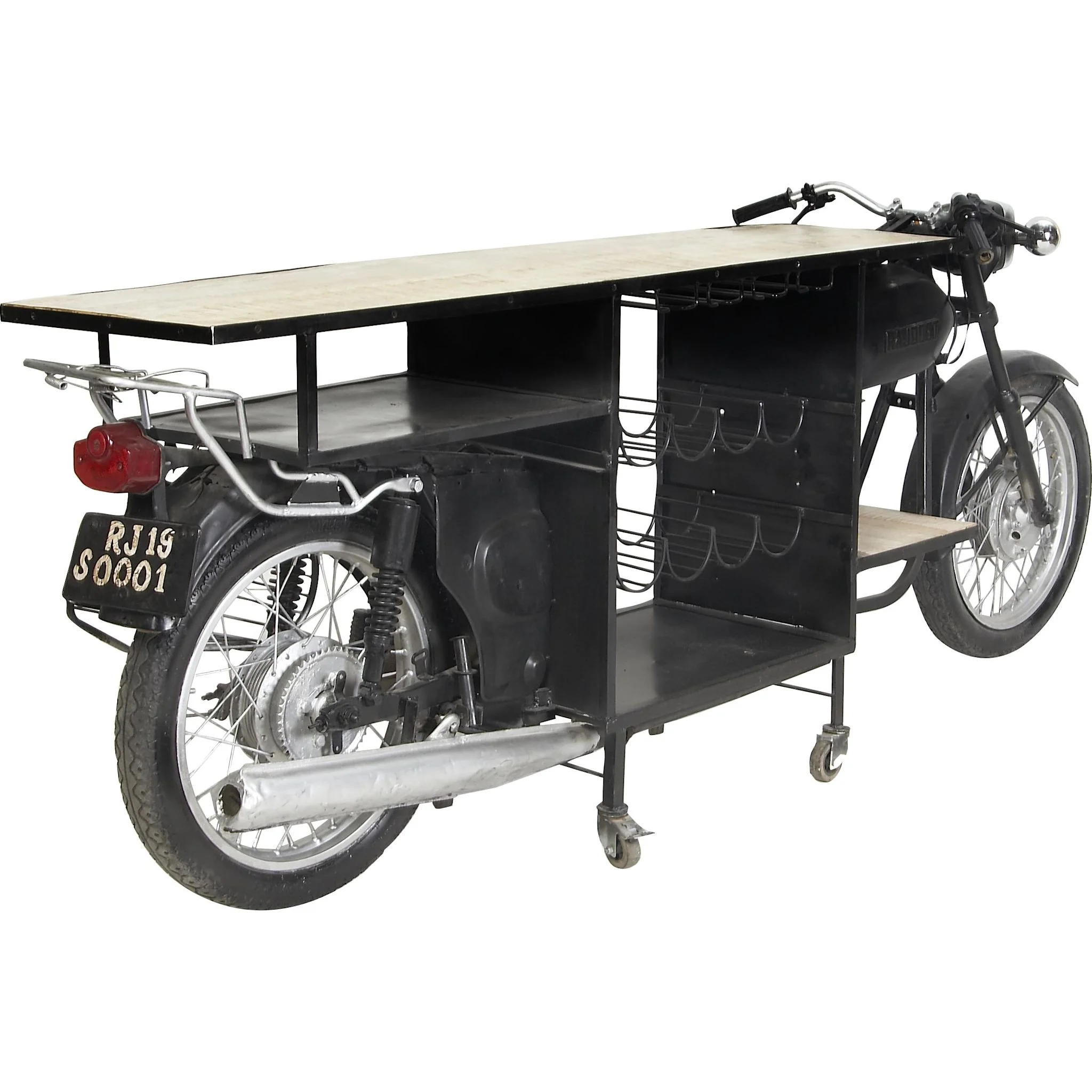 Andres Bar Unit - Black - Image 6