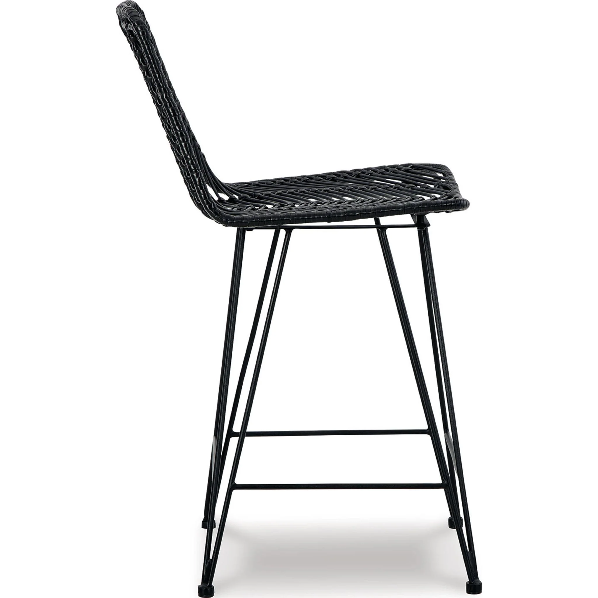 Angentree Counter Height Stool - Black - (D434-124) - Image 11
