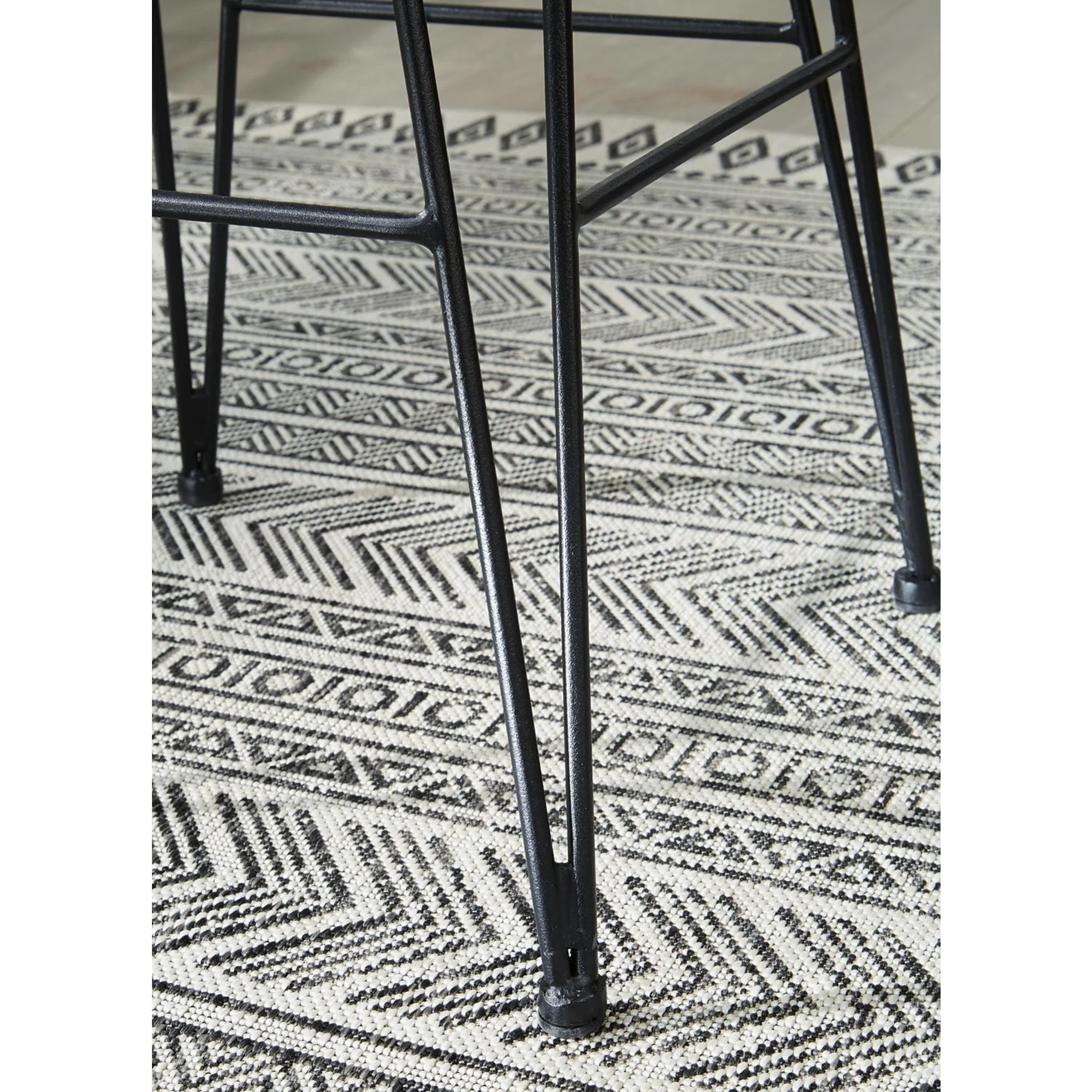 Angentree Counter Height Stool - Black - (D434-124) - Image 4
